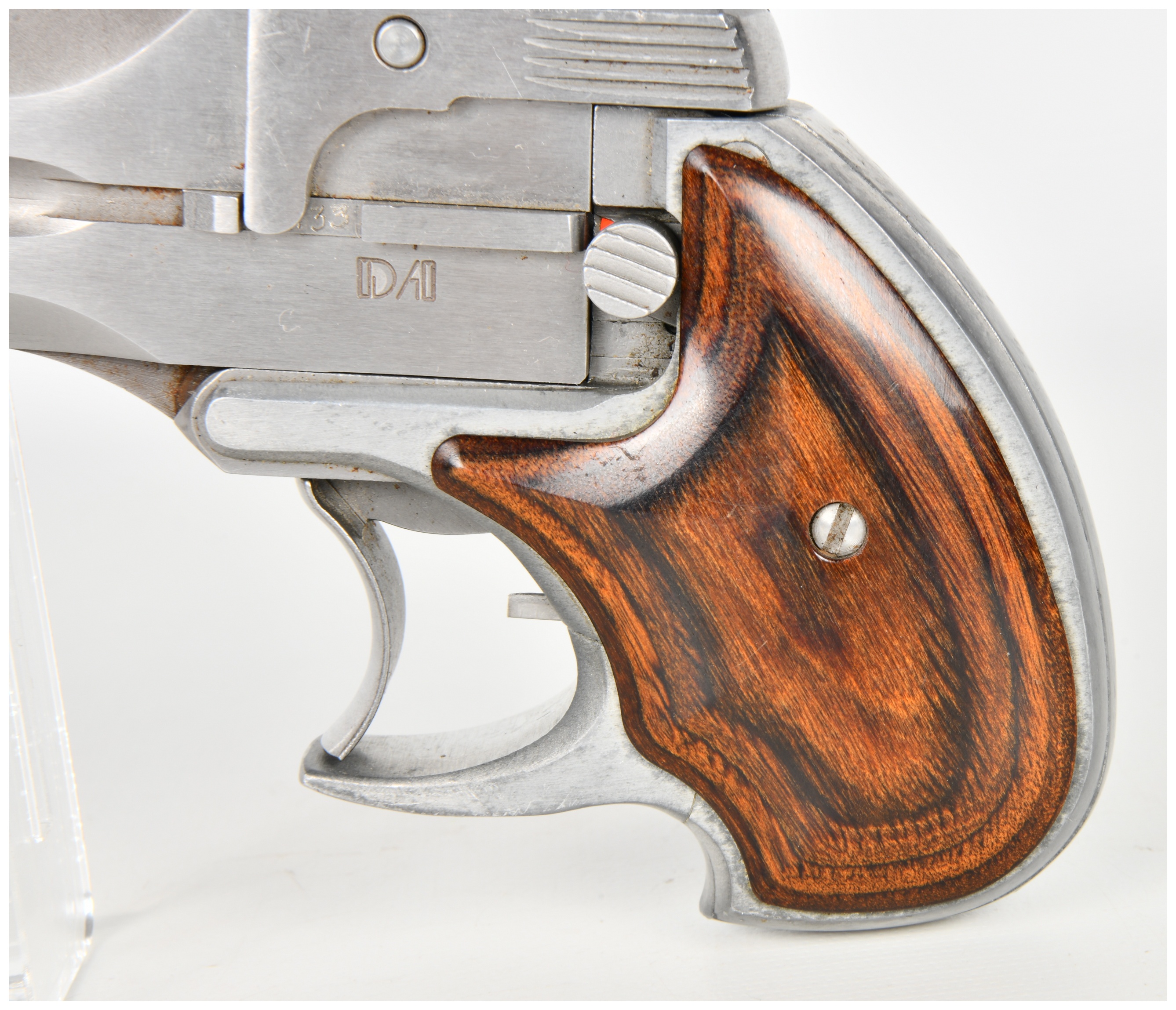 American Derringer Corp. DA38 Double-Action Over/Under Derringer .38 Special with 3.3 Inch Barrel