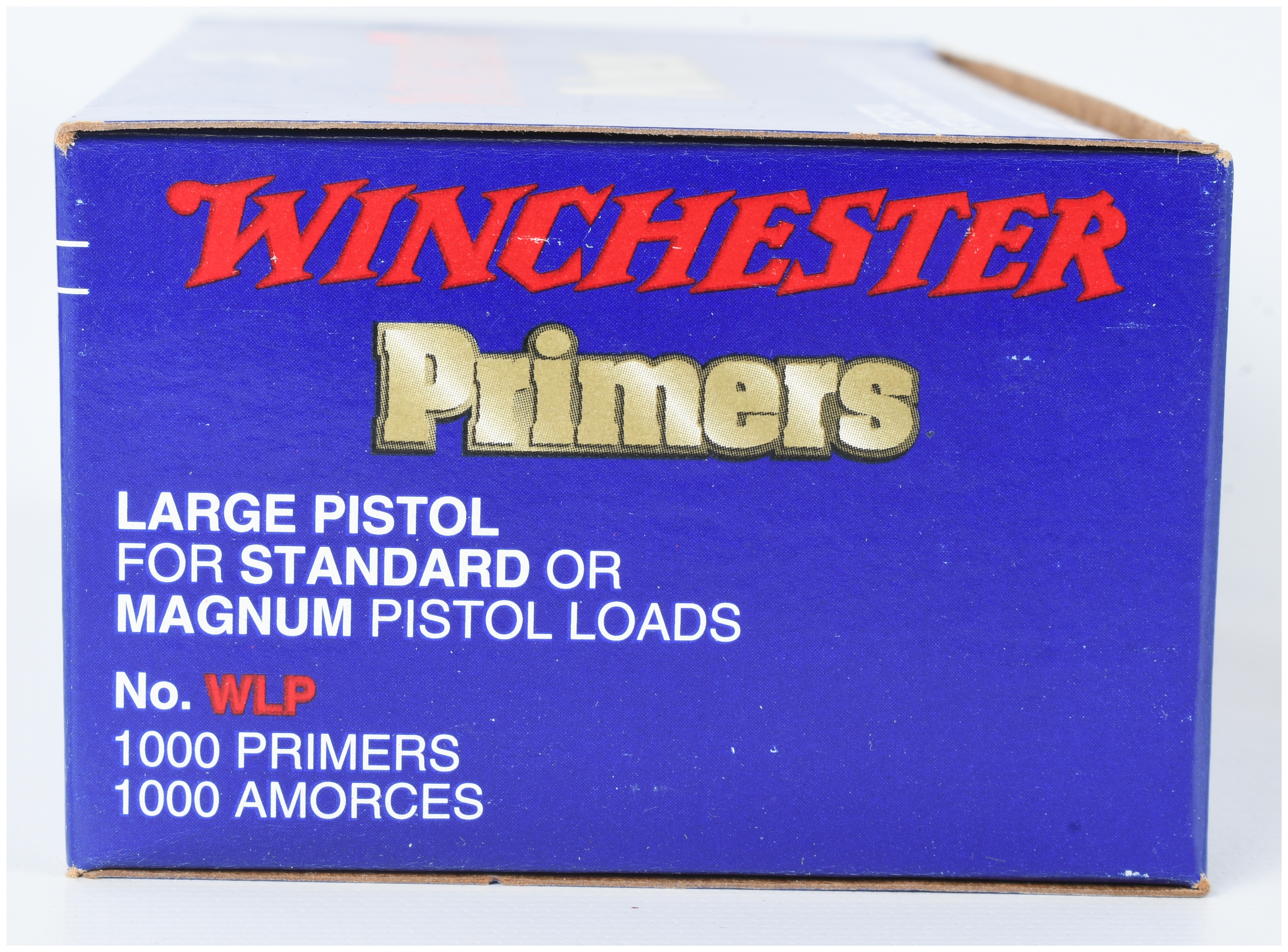 Winchester No. WLP Large Pistol Primers for Standard or Magnum Pistol Loads, 1,000 Count
