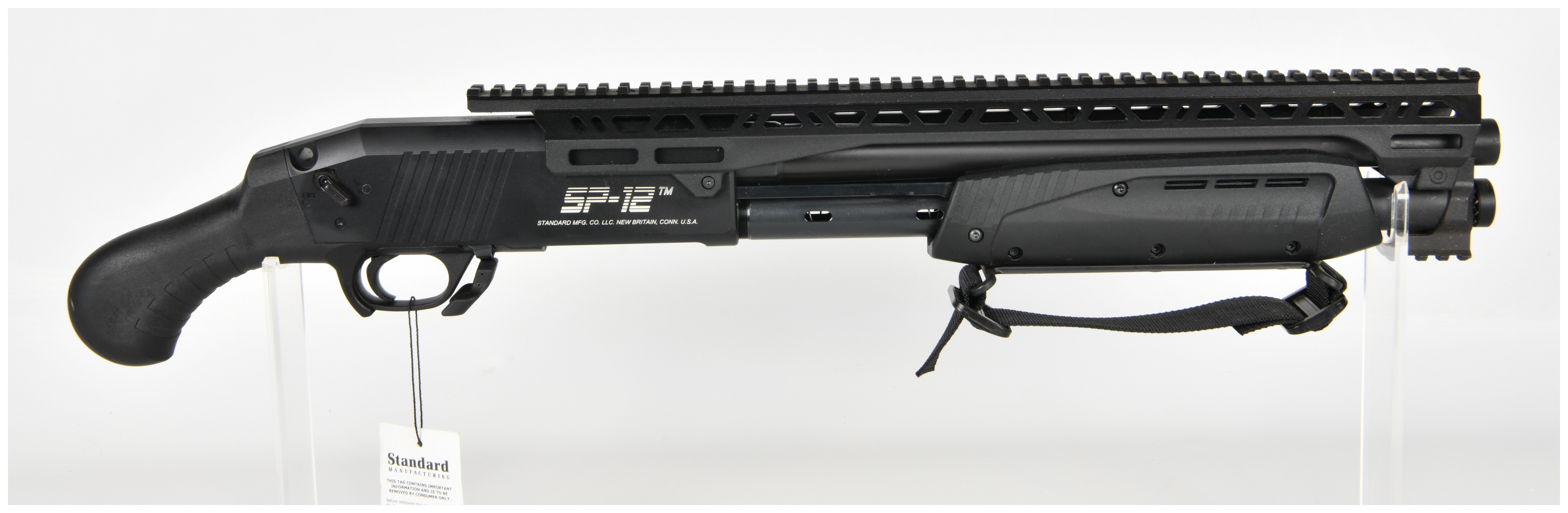 Standard Manufacturing SP-12 Compact Pump Action Shotgun 12 Gauge with 14.5 Inch Barrel