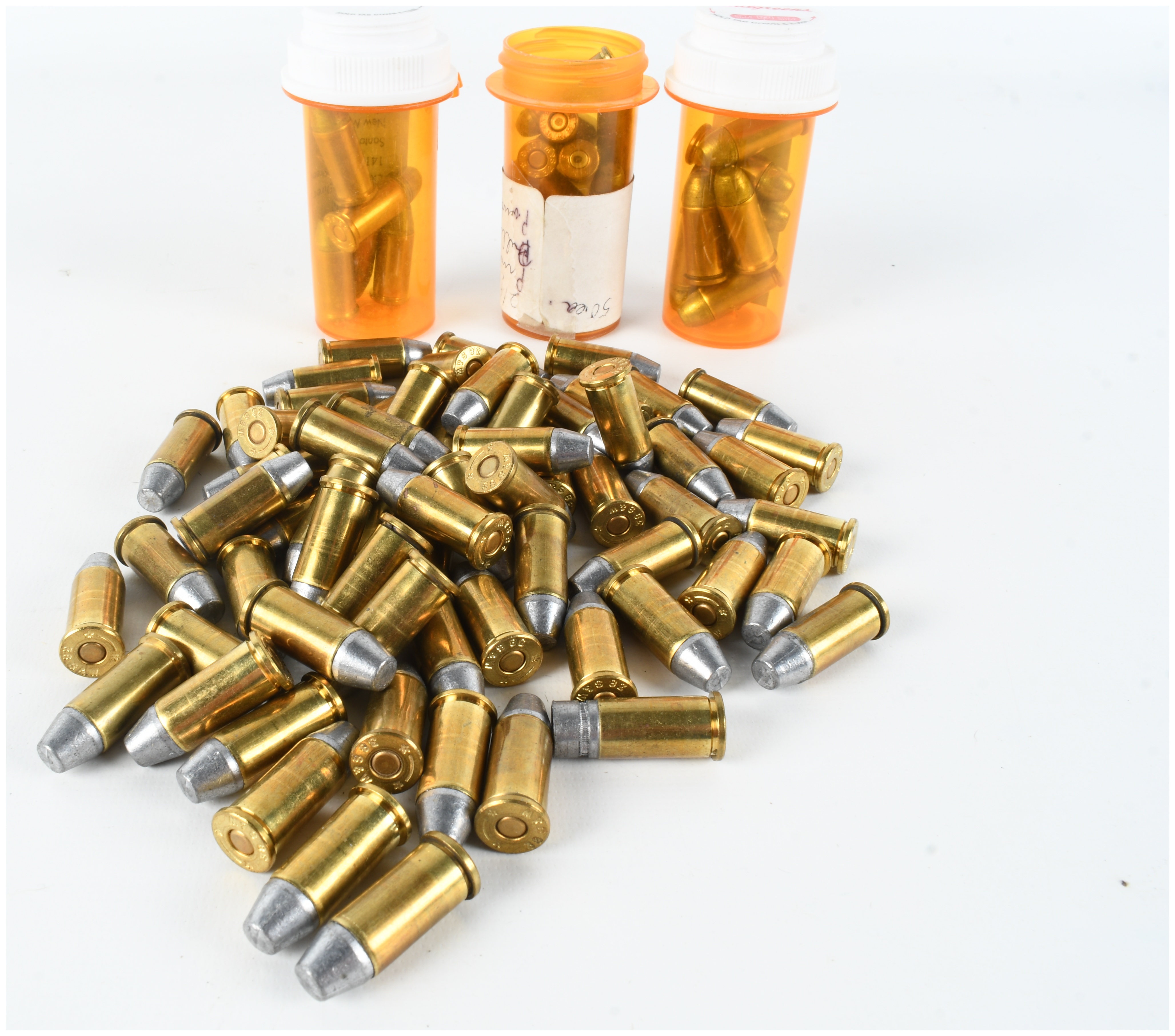 A Lot of 105 Rounds of Remanufactured .38 S&W and .32 S&W Long Ammunition