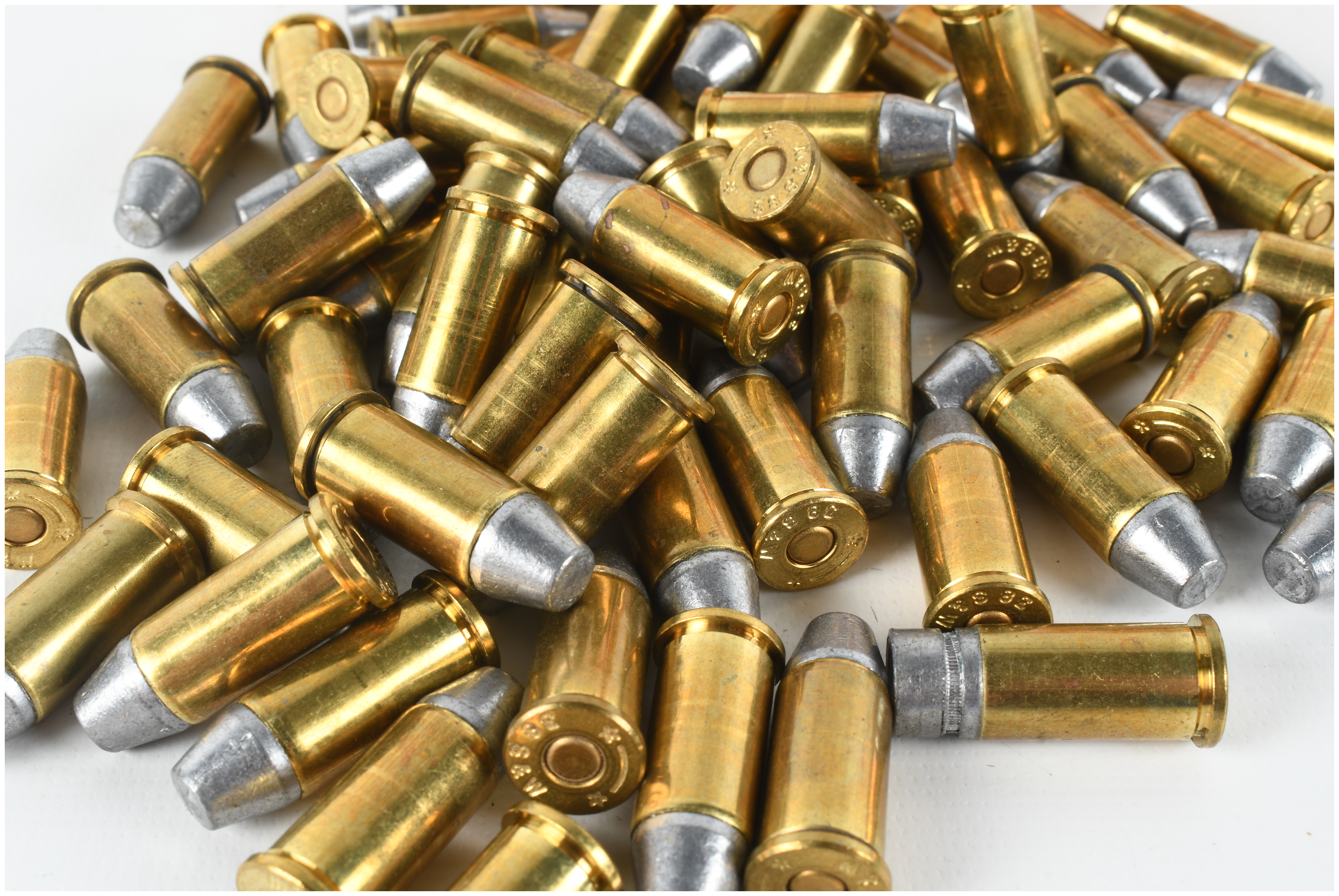 A Lot of 105 Rounds of Remanufactured .38 S&W and .32 S&W Long Ammunition
