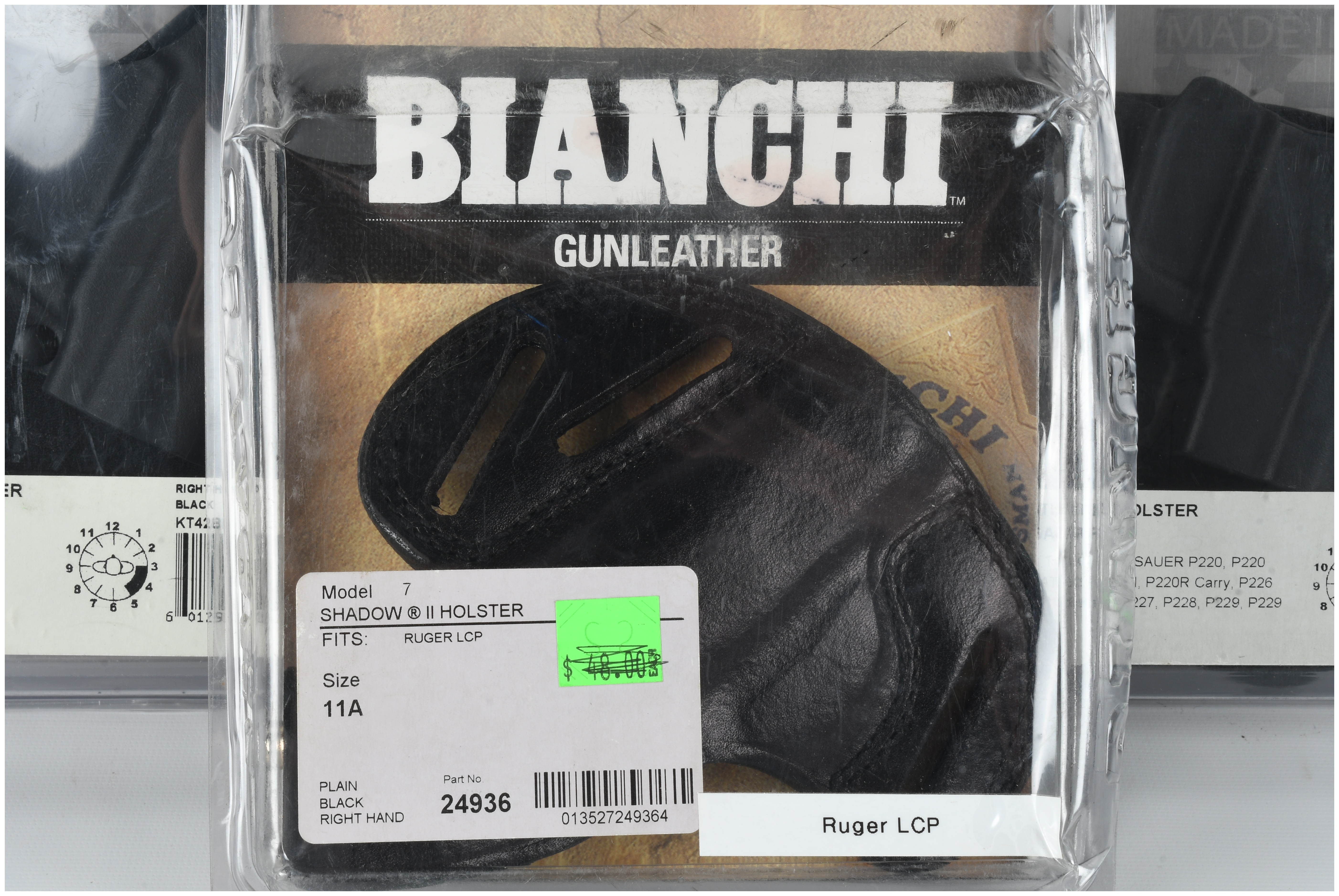 A Trio of Galco and Bianchi Handgun Holsters