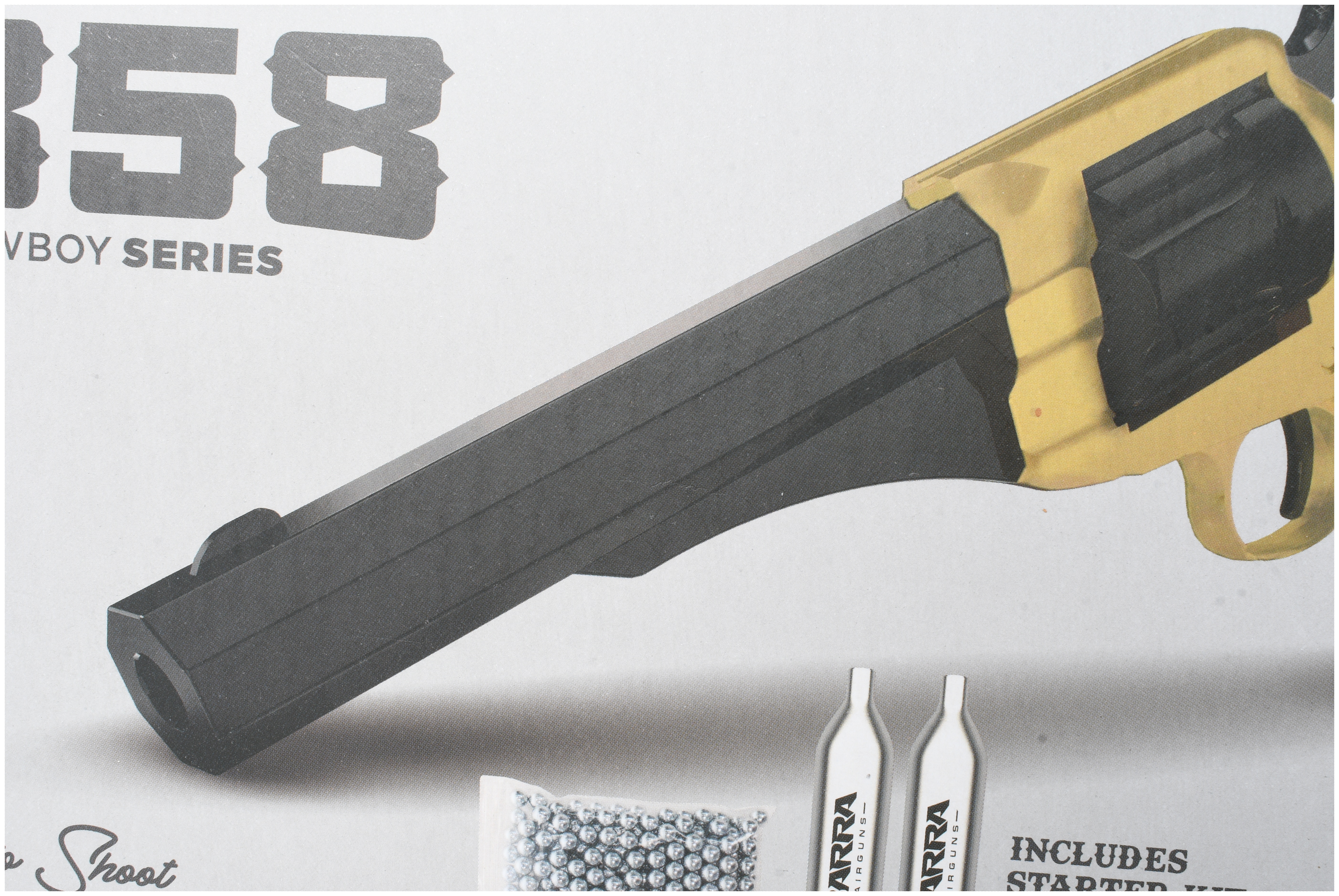 Barra 1858 Cowboy Series Single Action CO2 BB Pistol .177 Caliber