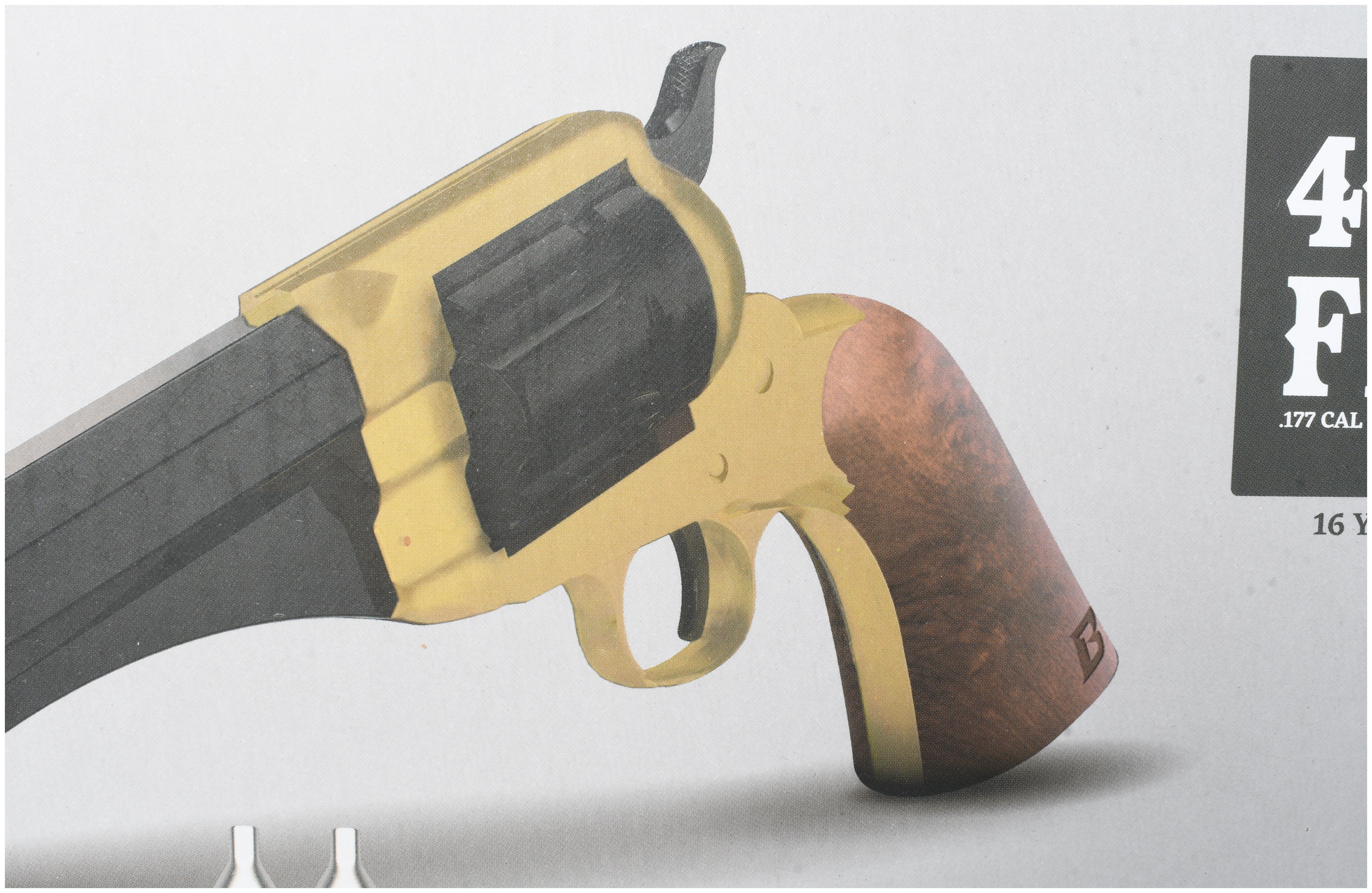 Barra 1858 Cowboy Series Single Action CO2 BB Pistol .177 Caliber