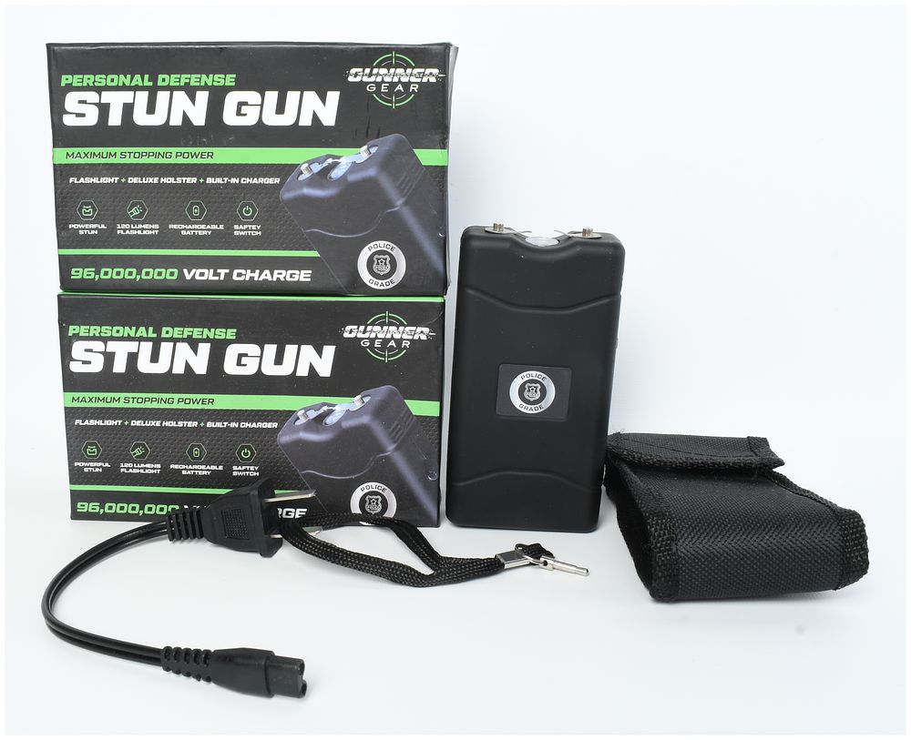 Lot 215: A Pair of Gunner Gear Personal Defense Stun Guns
