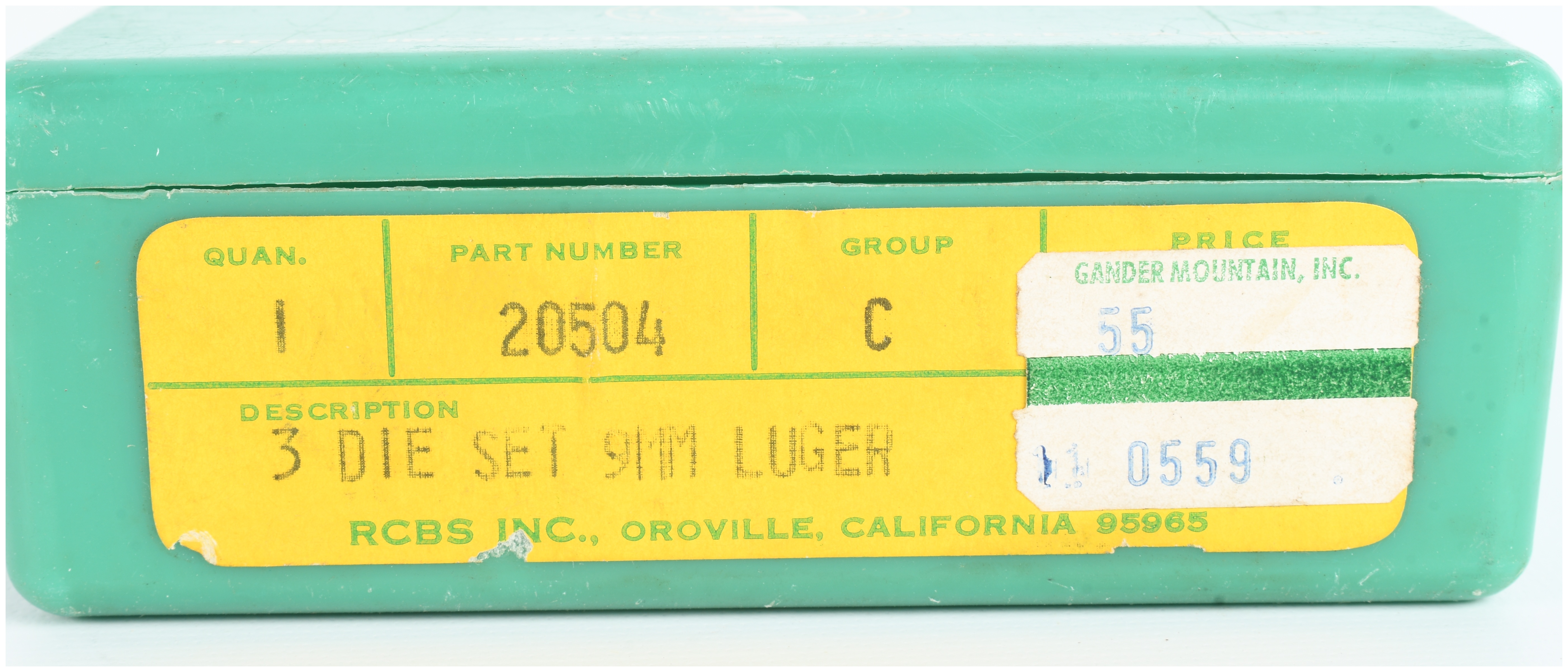 RCBS Precisioneered 9mm Luger 3 Die Set 20504