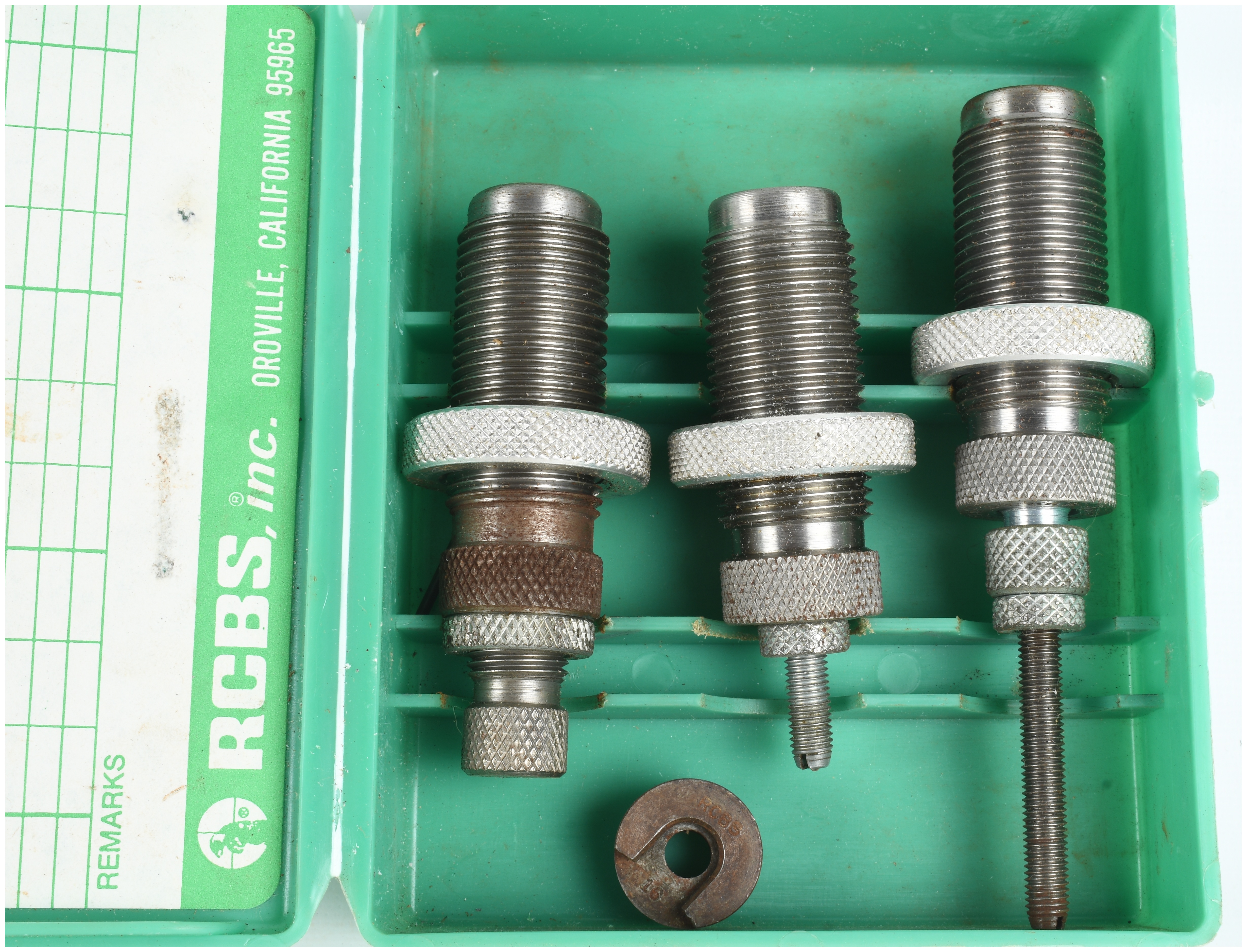 RCBS Precisioneered 9mm Luger 3 Die Set 20504