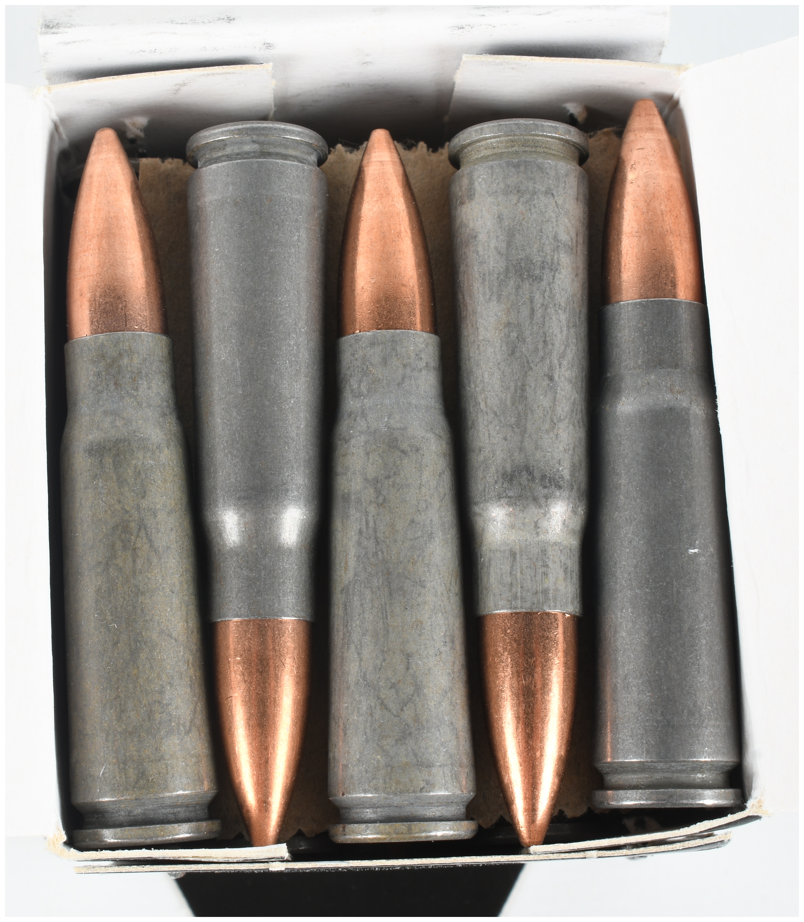 A Lot of 100 Rounds of TulAmmo 7.62x39mm Full Metal Jacket Ammunition