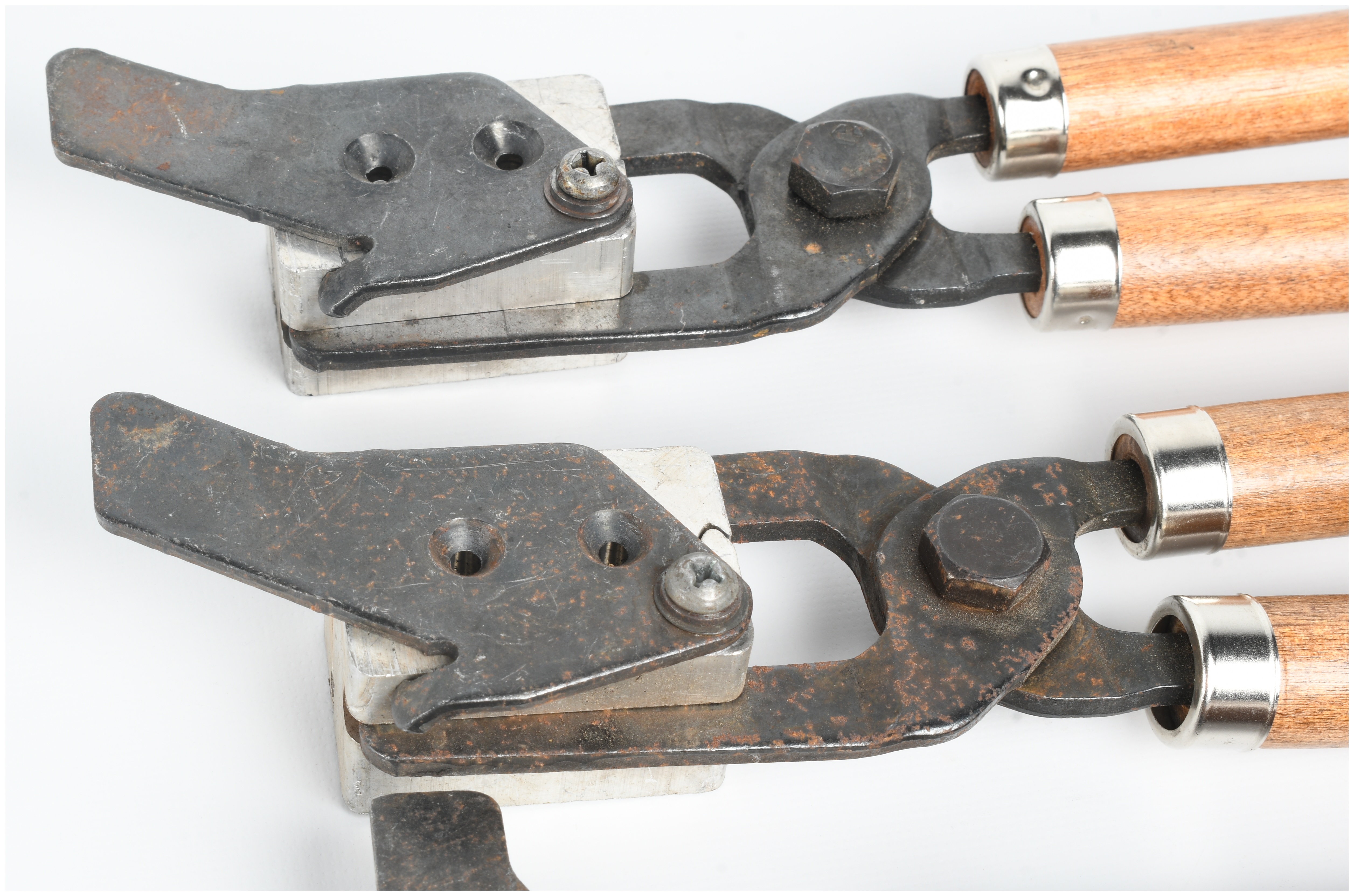 Collection of 4 Bullet Casting Molds Including Lee Precision and Brass Examples