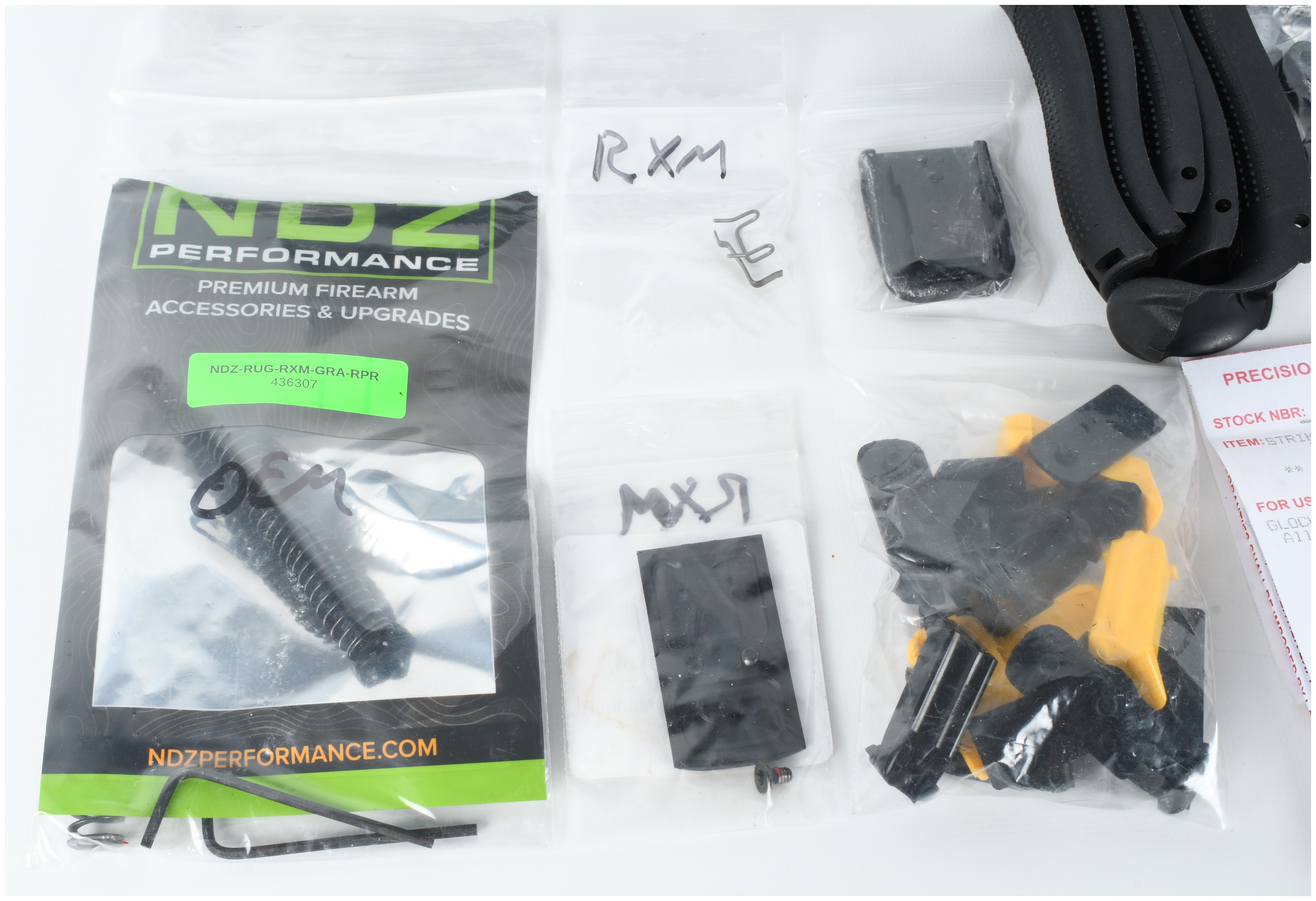Ruger Max-9 Semi-Automatic Stripped Pistol Frame and Barrels 9mm