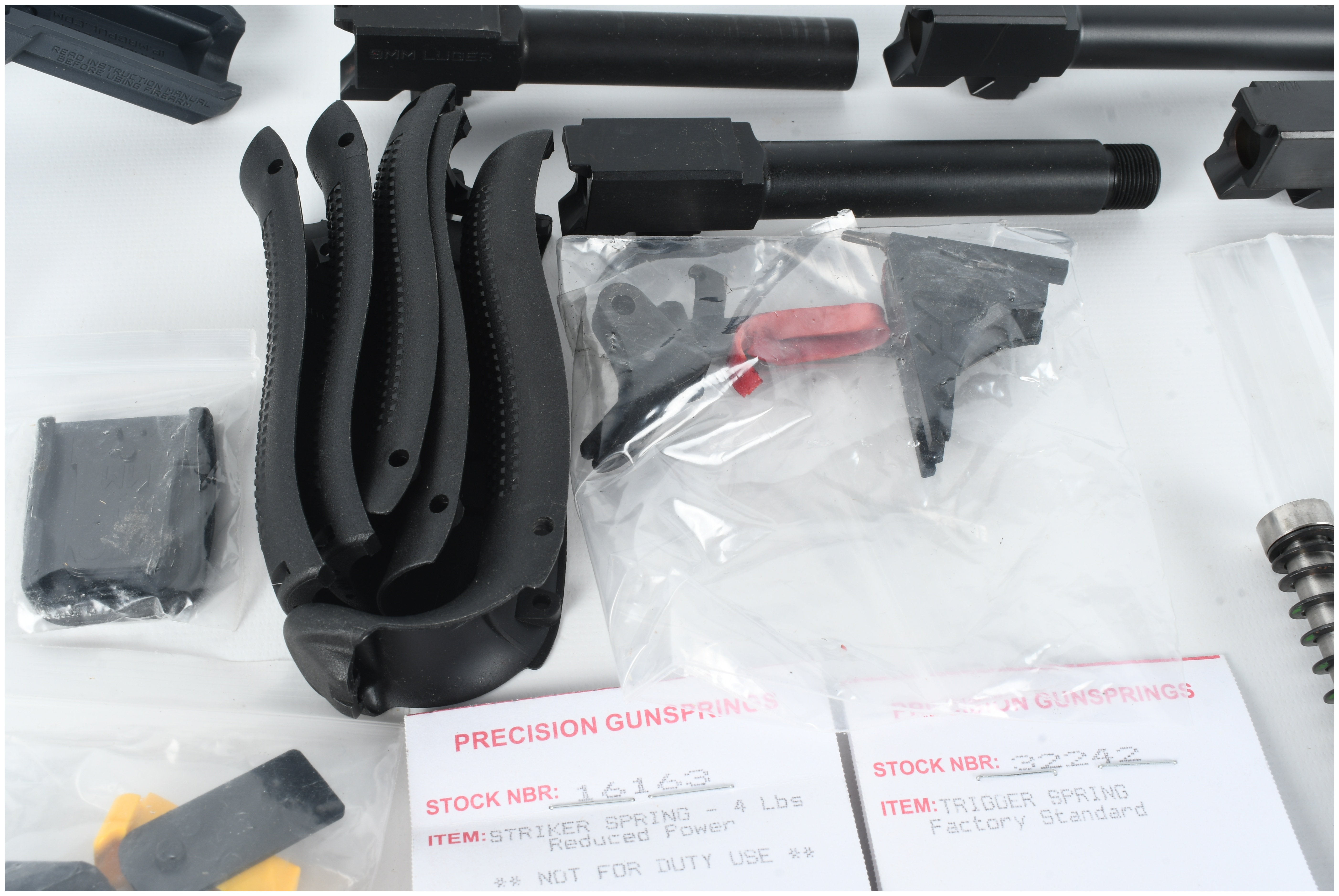 Ruger Max-9 Semi-Automatic Stripped Pistol Frame and Barrels 9mm