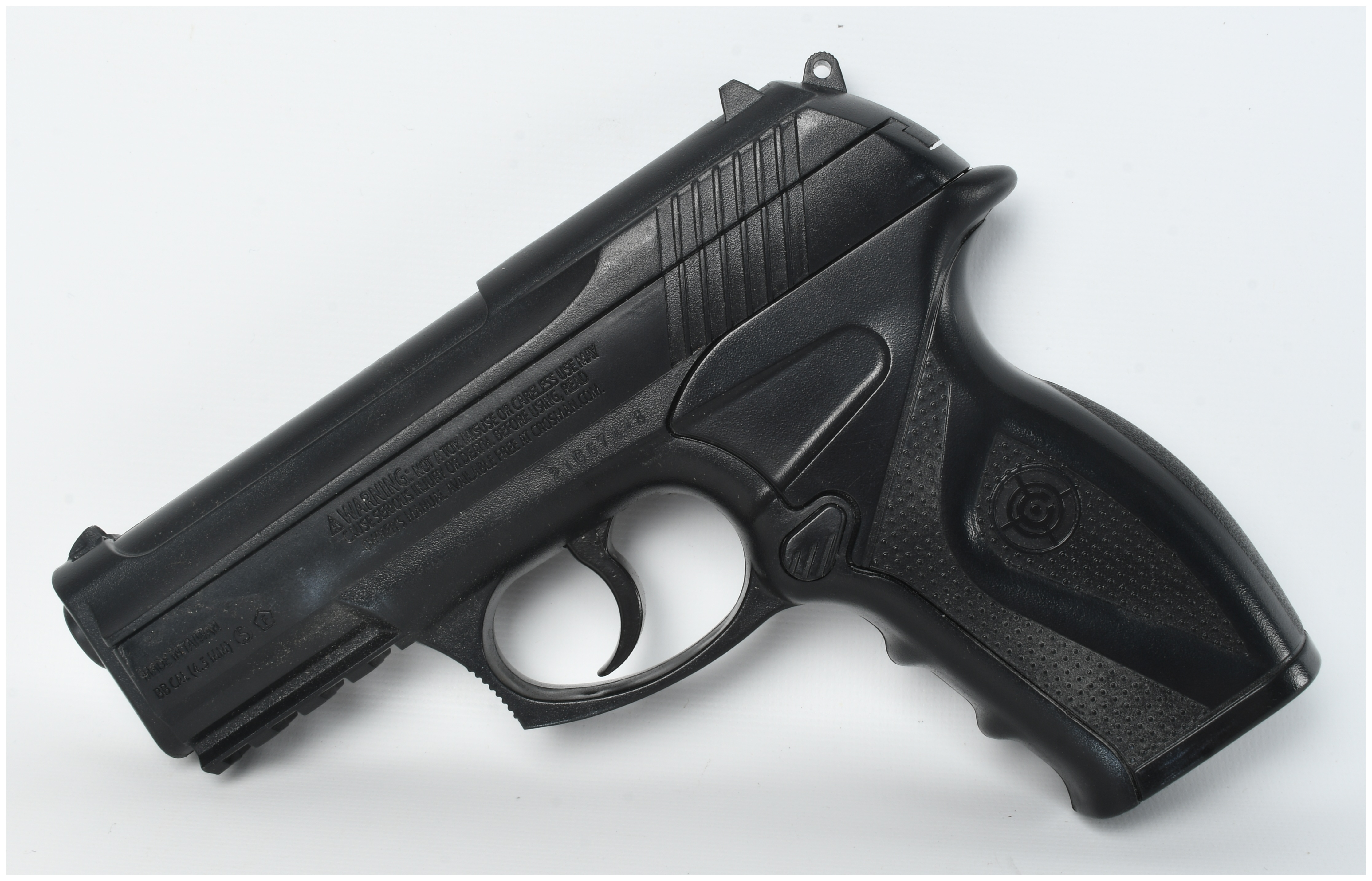 Three Airgun Items Including Gamo P-23 and Crosman C11 CO2 Powered BB Pistols
