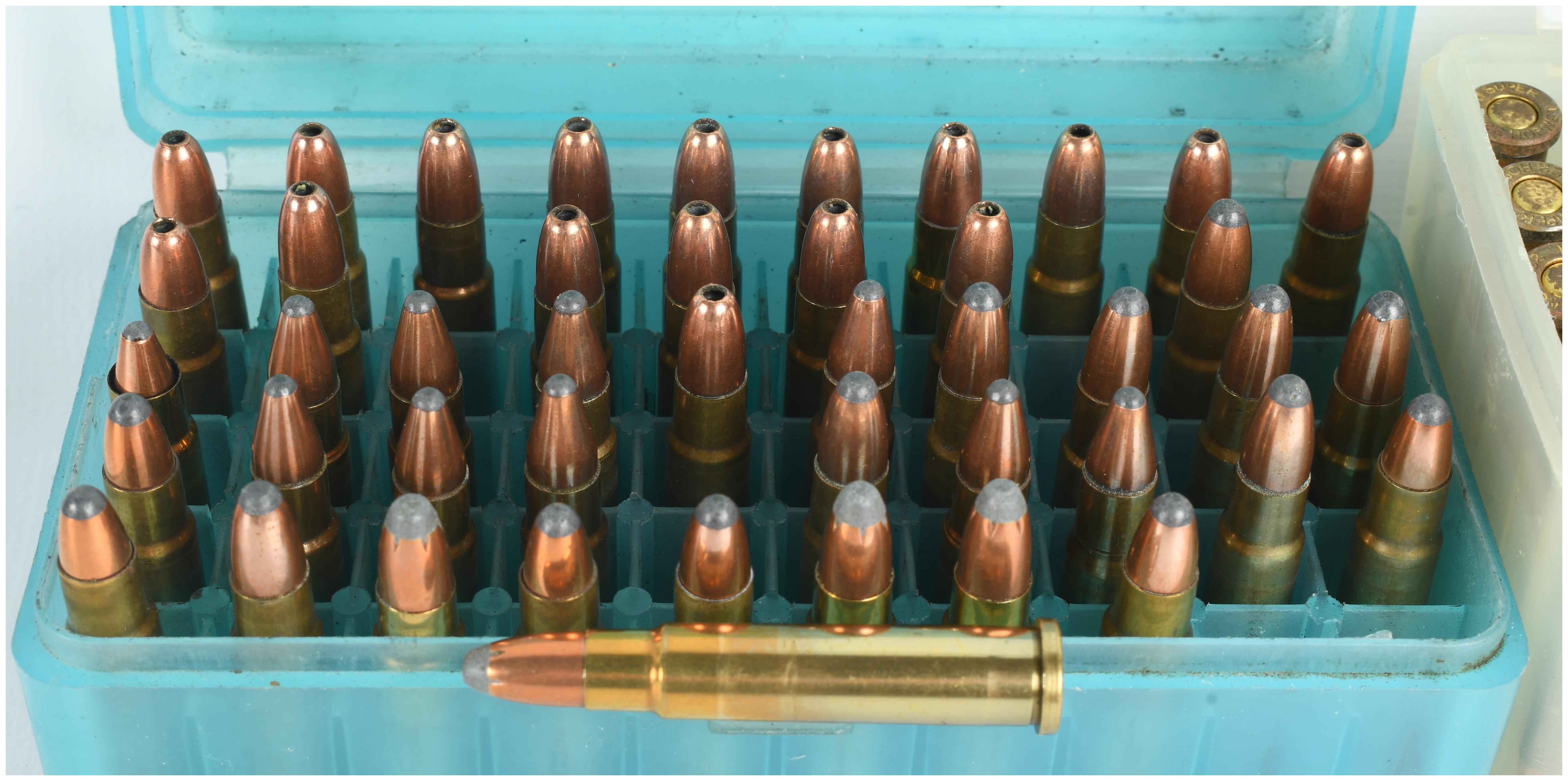 A Collection of 95 Rounds of .22 Hornet and .22 K-Hornet Centerfire Ammunition