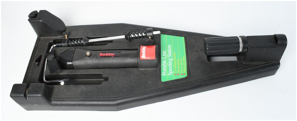 Lot 245: Berkley Portable Line Spooling Station with Integrated Line Stripper