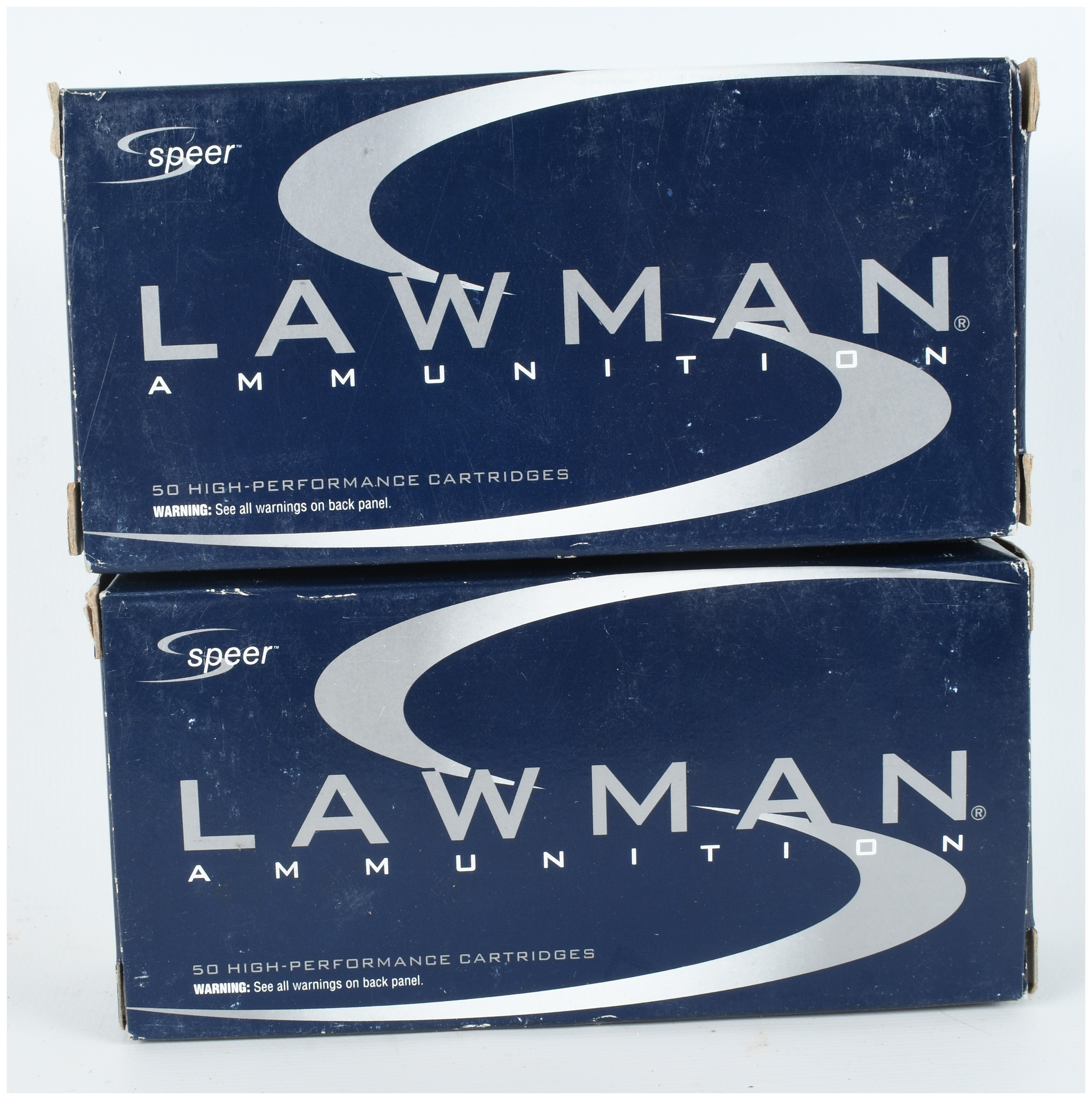 A Lot of 100 Rounds Speer Lawman Ammunition 9mm Luger