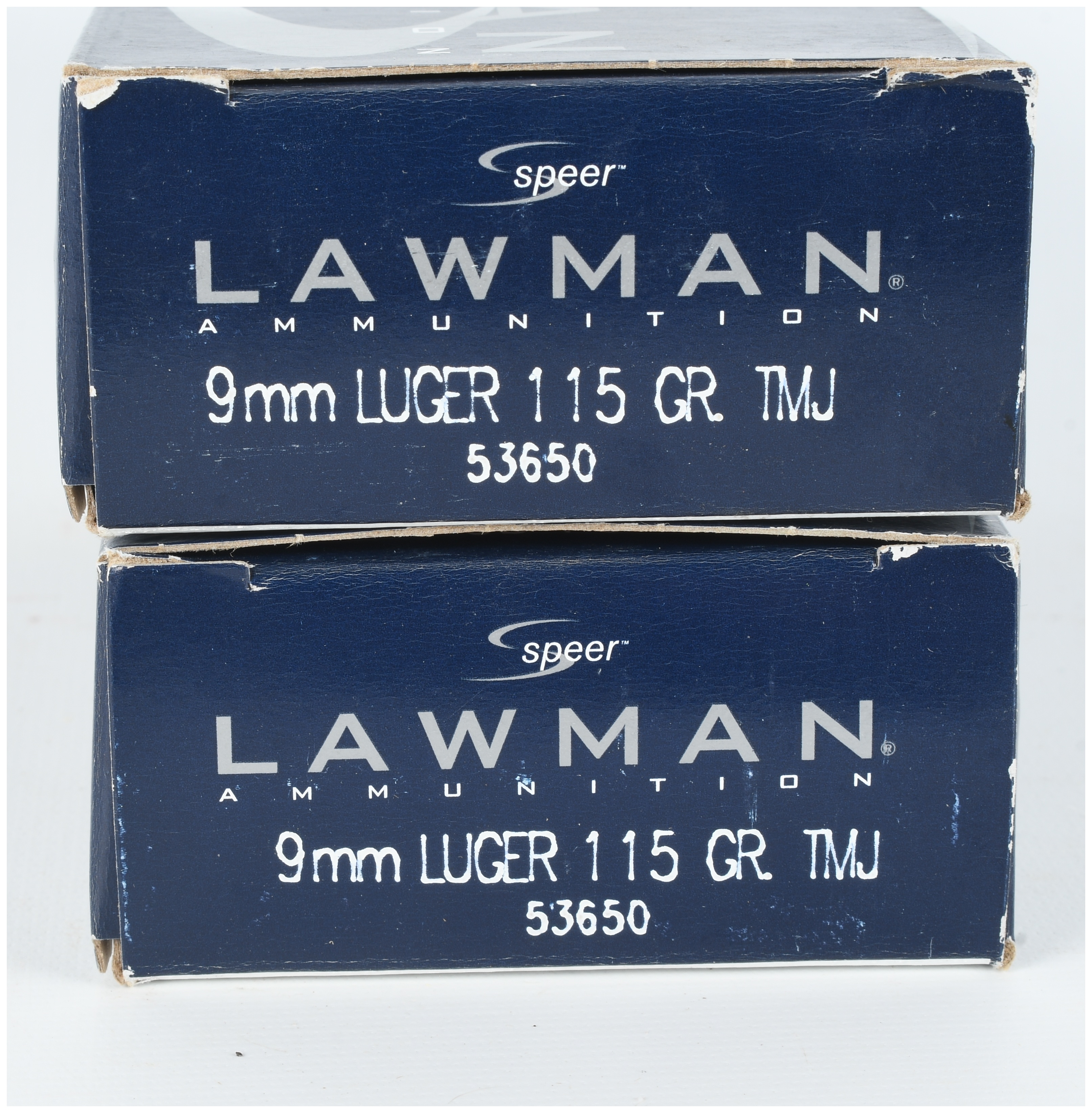 A Lot of 100 Rounds Speer Lawman Ammunition 9mm Luger