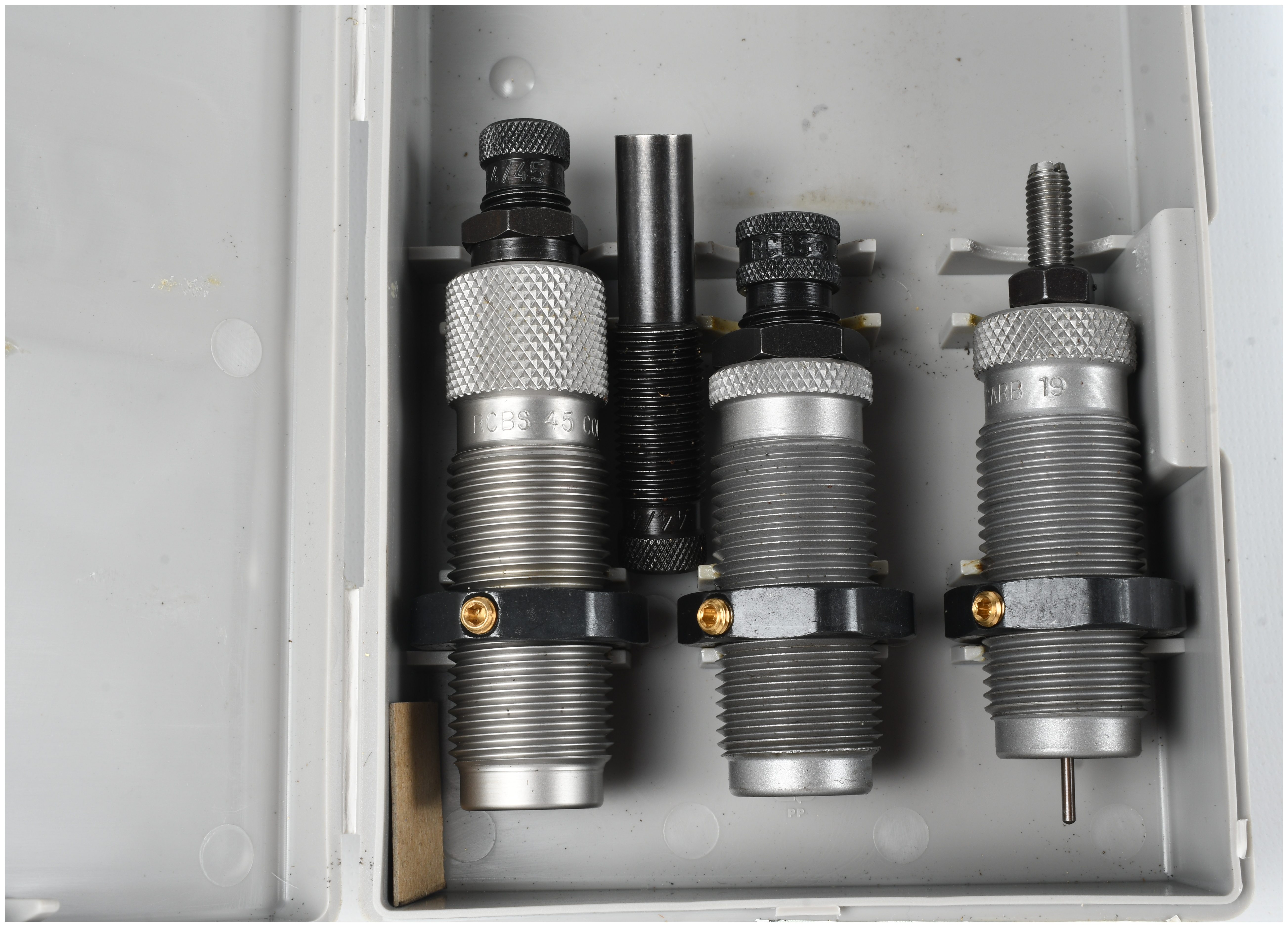 RCBS 45 Colt 3-Die Carbide Reloading Set, Part Number 19112