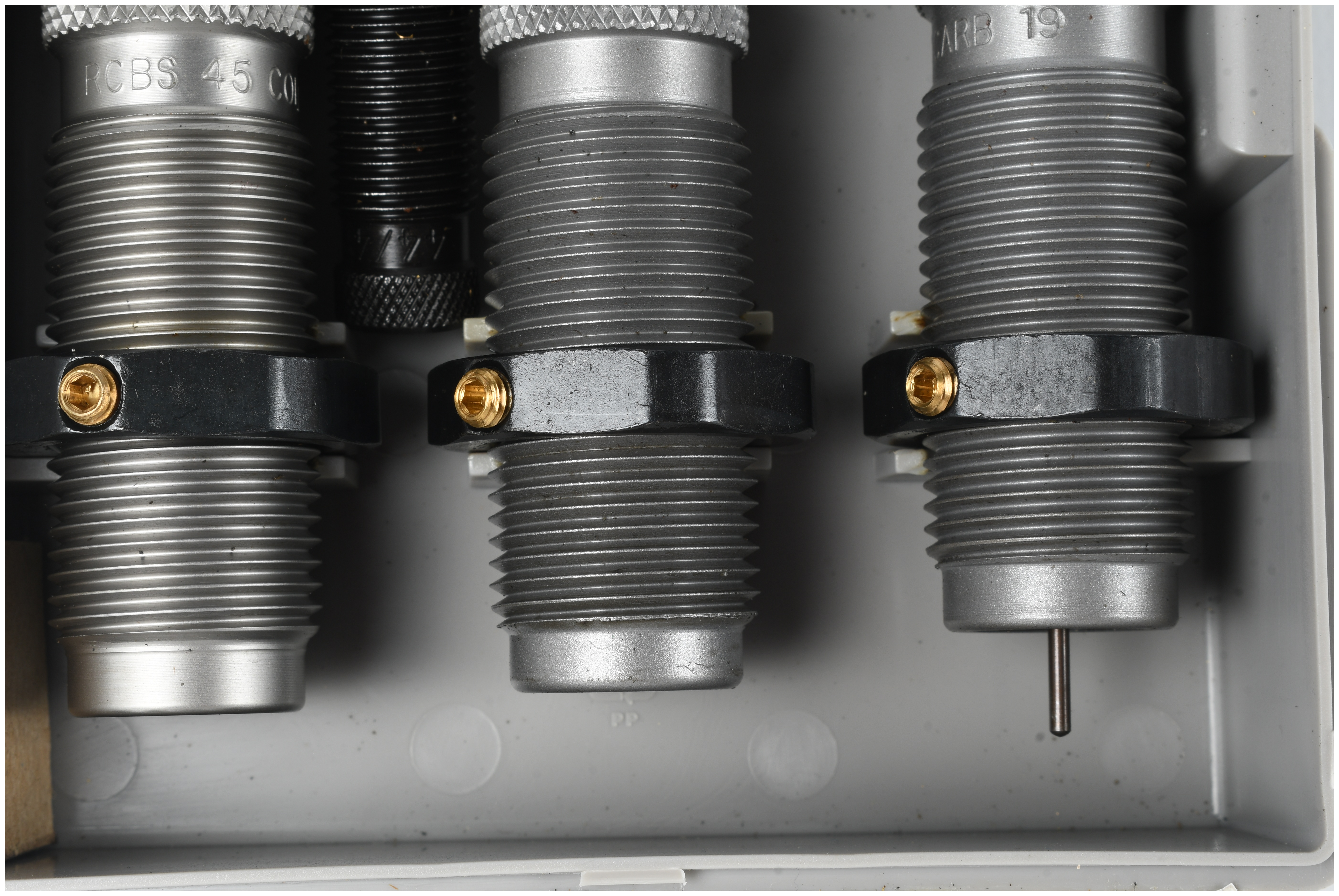RCBS 45 Colt 3-Die Carbide Reloading Set, Part Number 19112