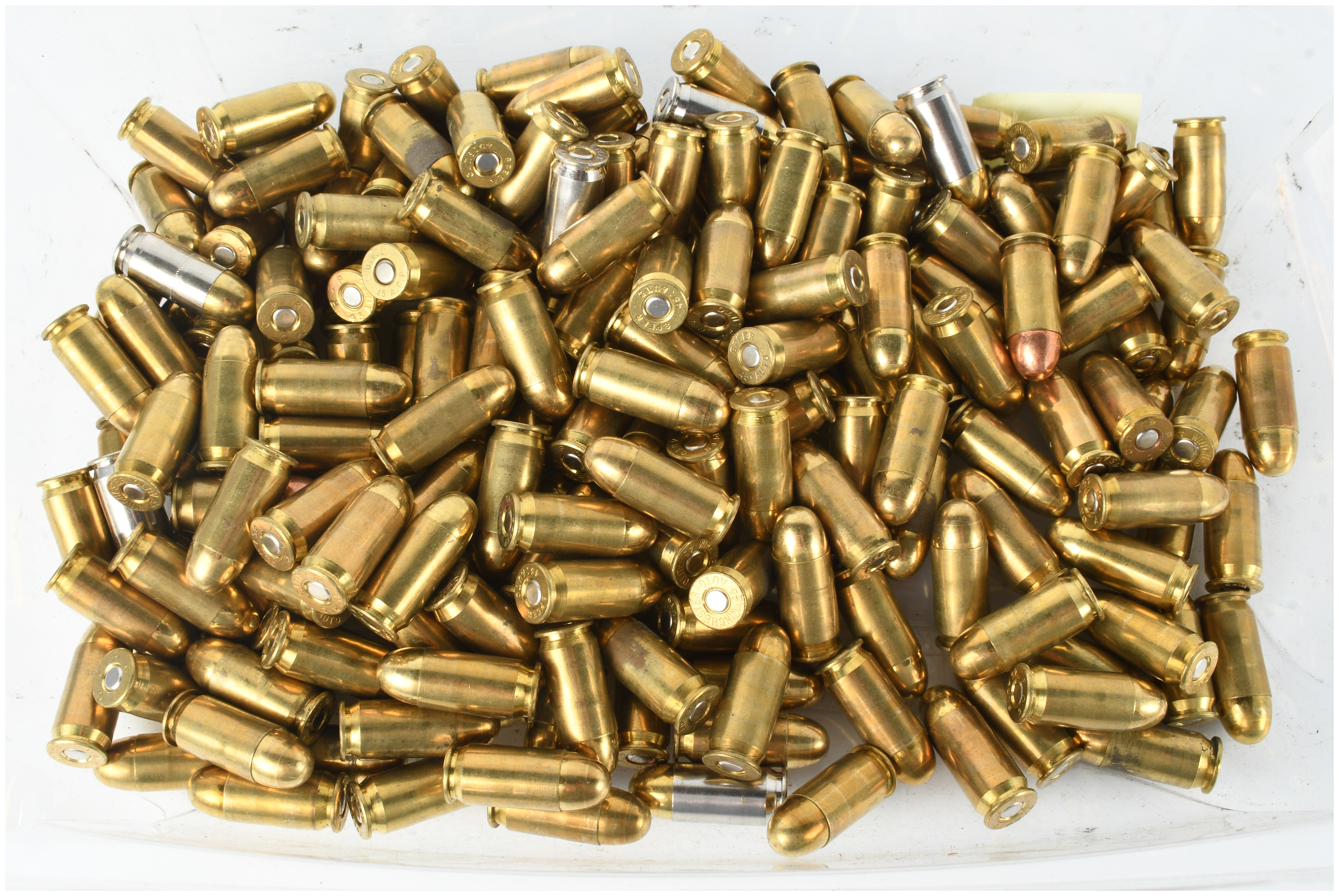 A Lot of 200 Mixed Manufacturer .45 ACP Handgun Cartridges