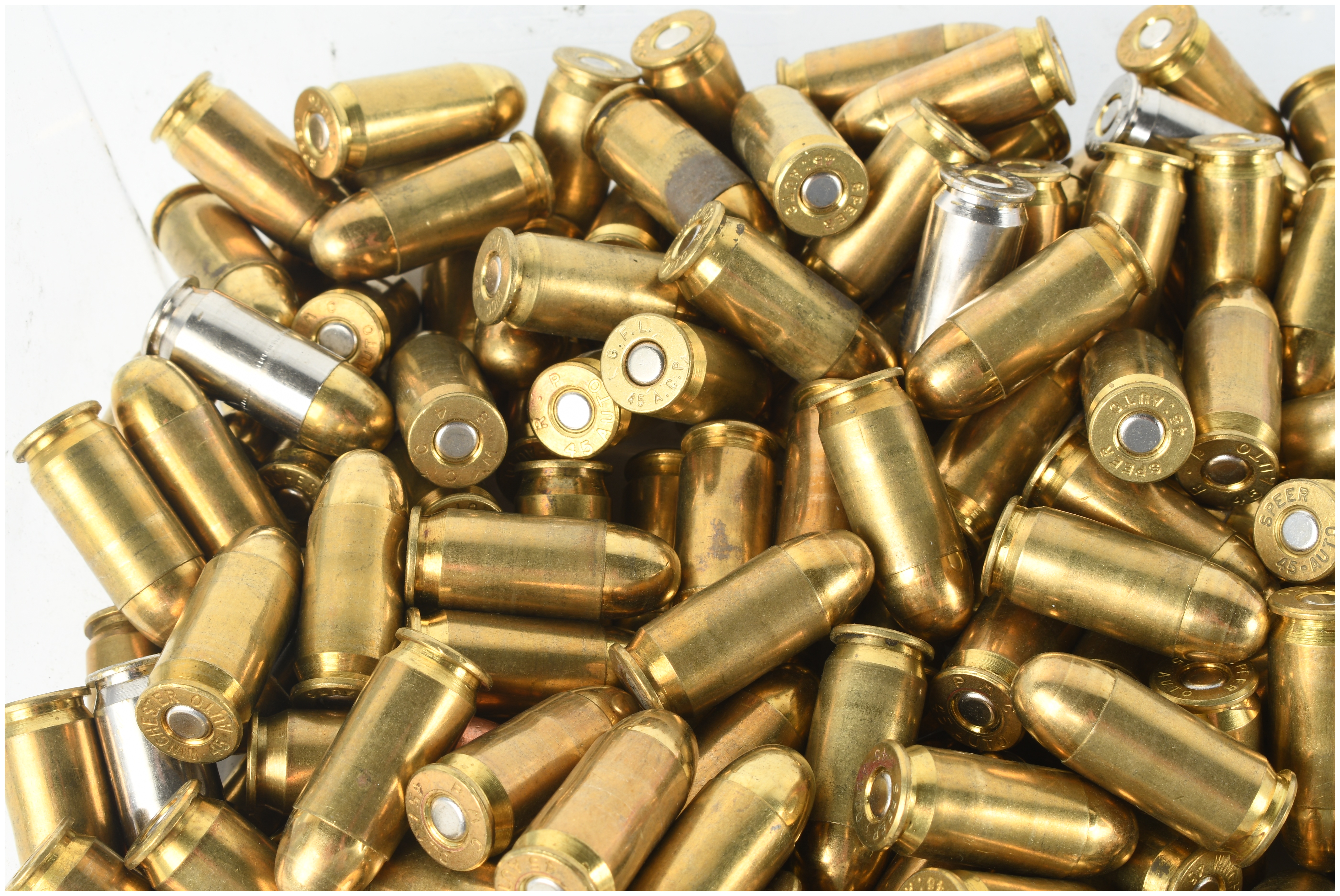 A Lot of 200 Mixed Manufacturer .45 ACP Handgun Cartridges
