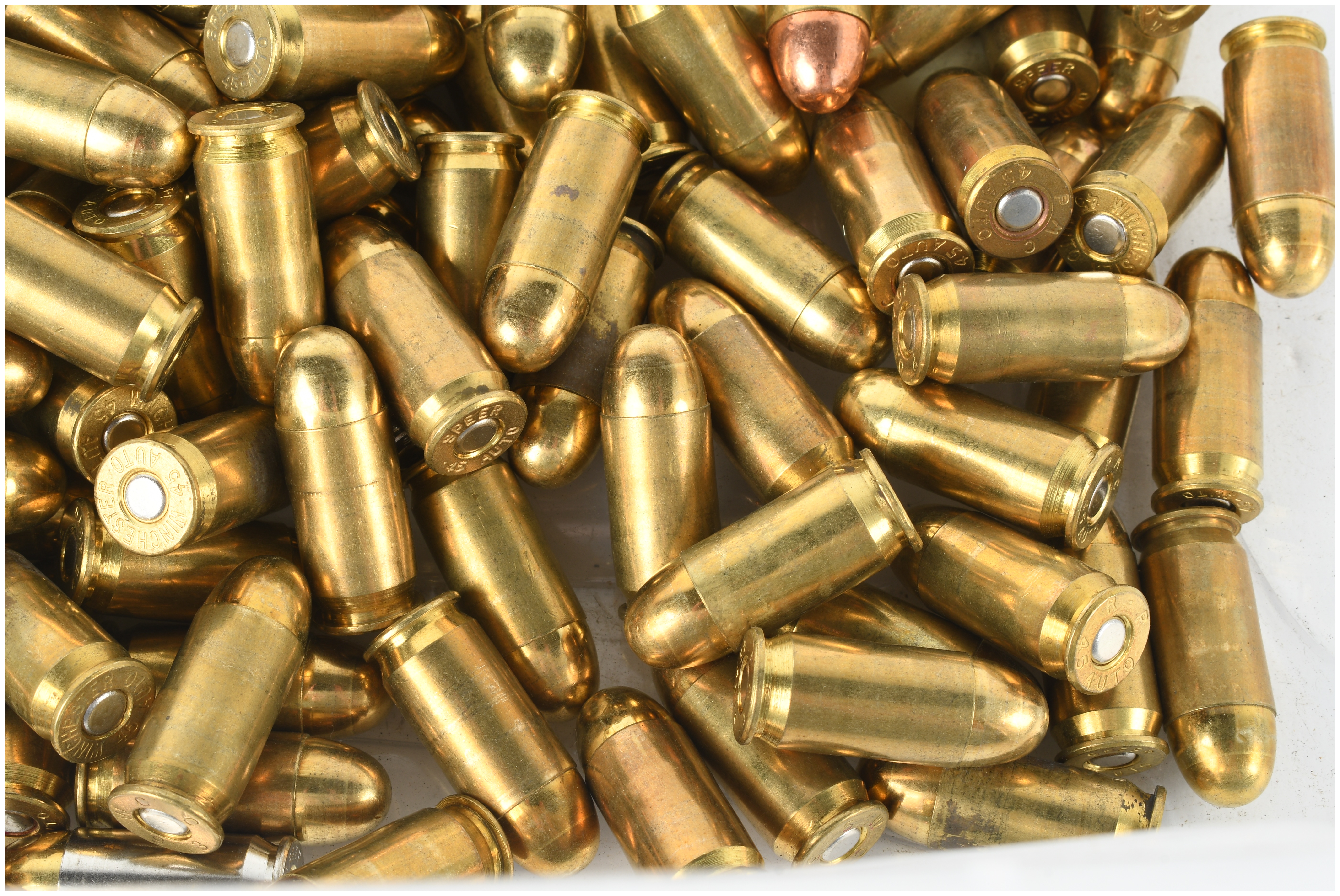 A Lot of 200 Mixed Manufacturer .45 ACP Handgun Cartridges