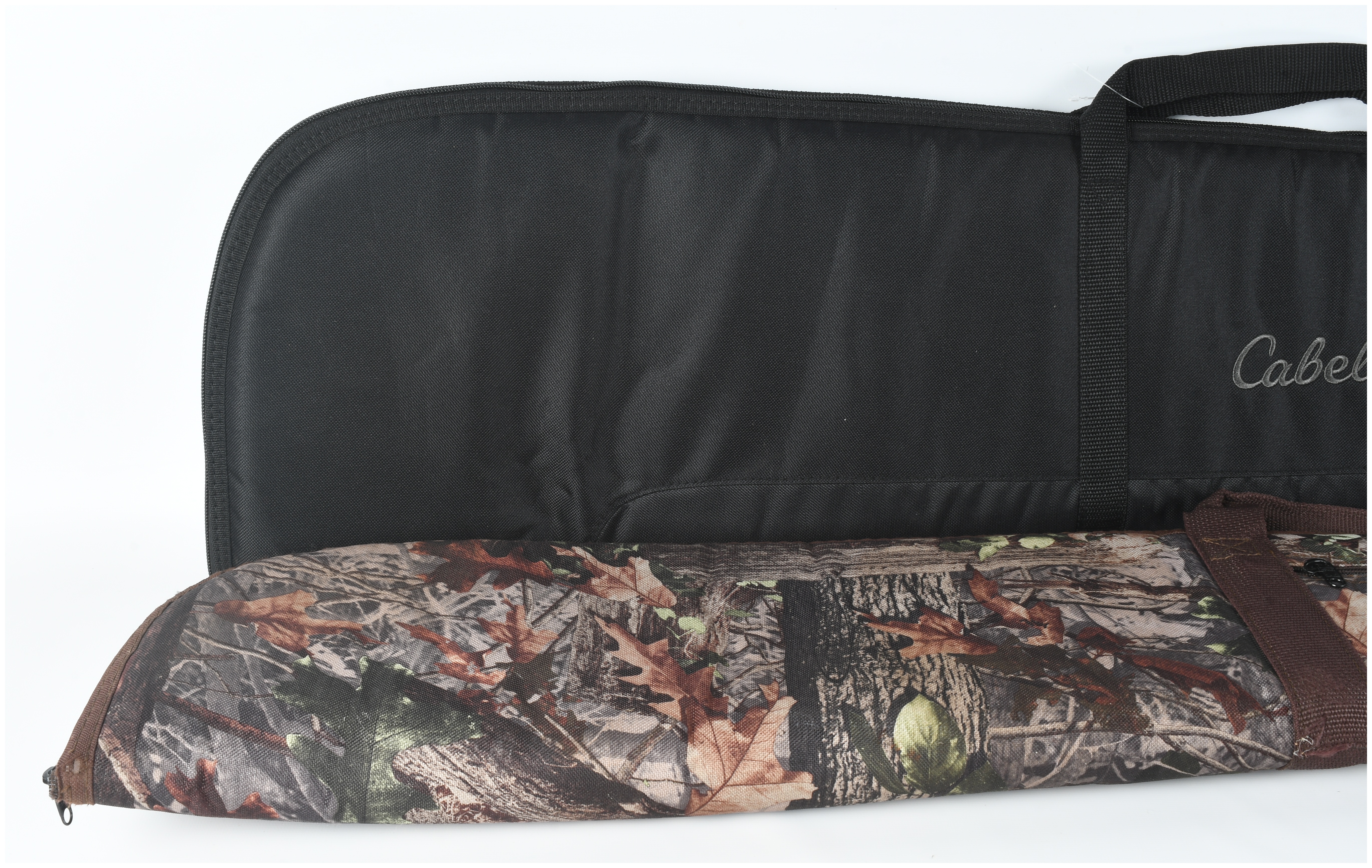 Two Soft-Sided Long Gun Cases including Cabela's and an Allen Company Style Camouflage Case