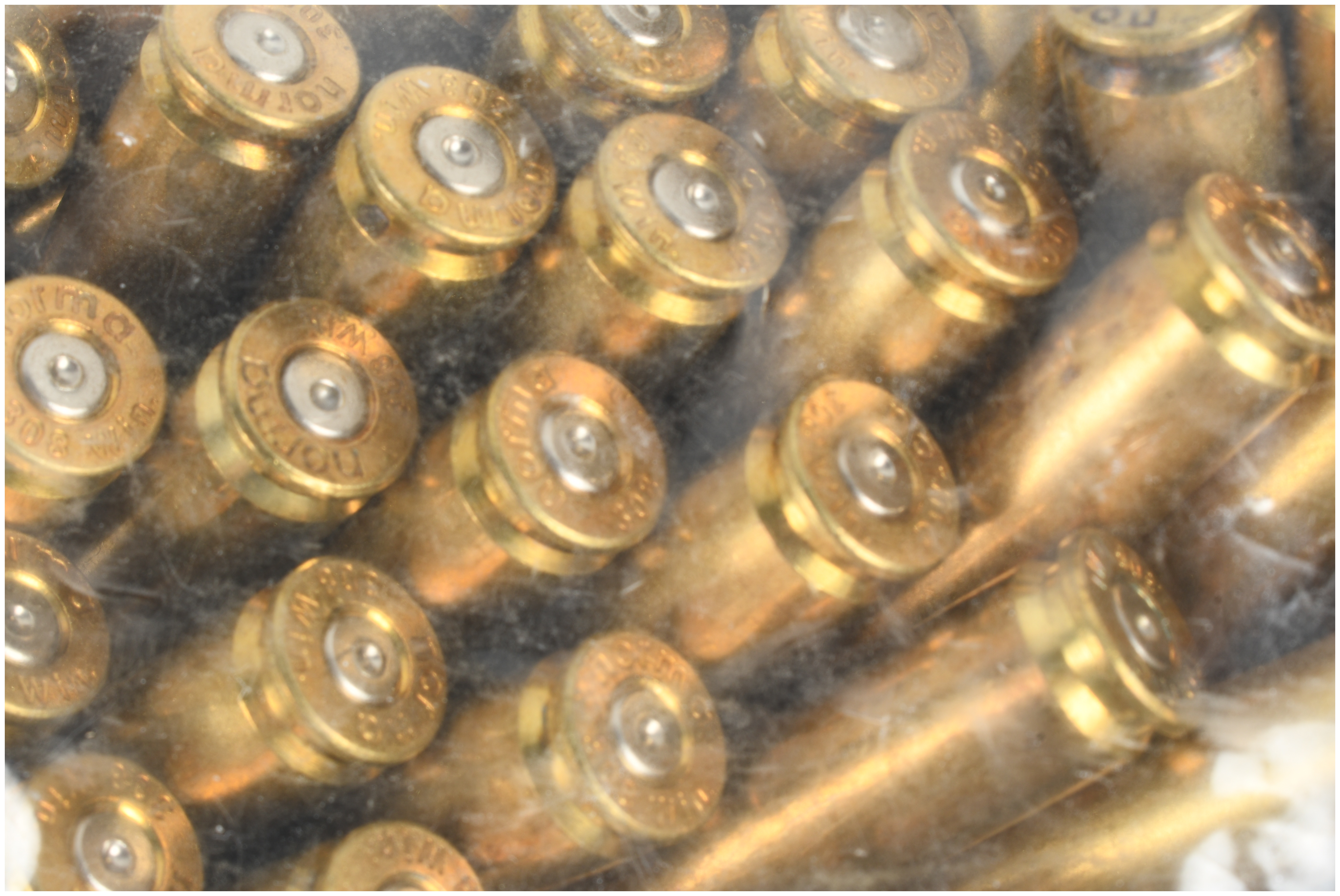 A Lot of 250 Winchester and Mixed Manufacturer .308 Winchester Brass Shell Casings