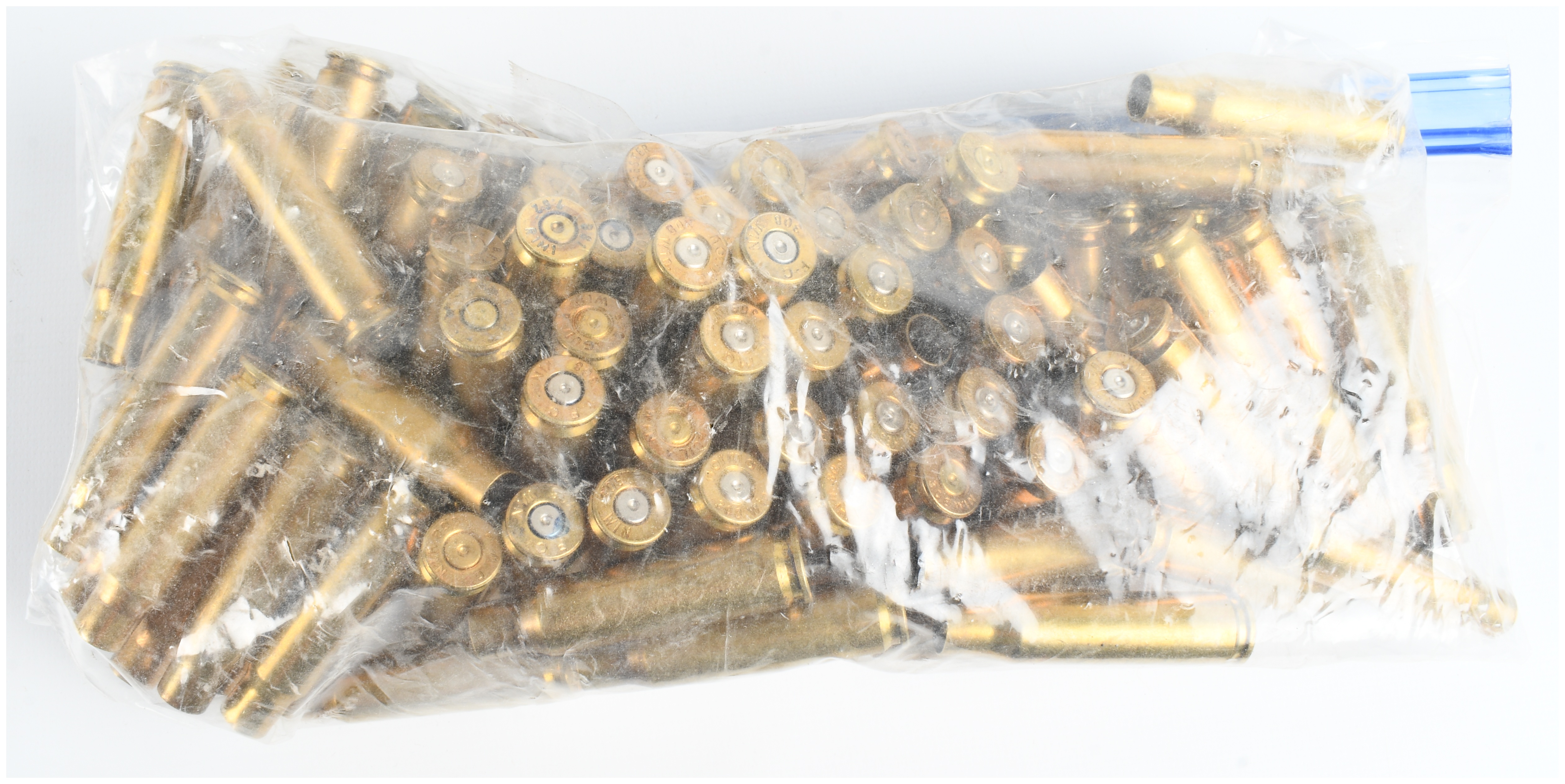A Lot of 250 Winchester and Mixed Manufacturer .308 Winchester Brass Shell Casings