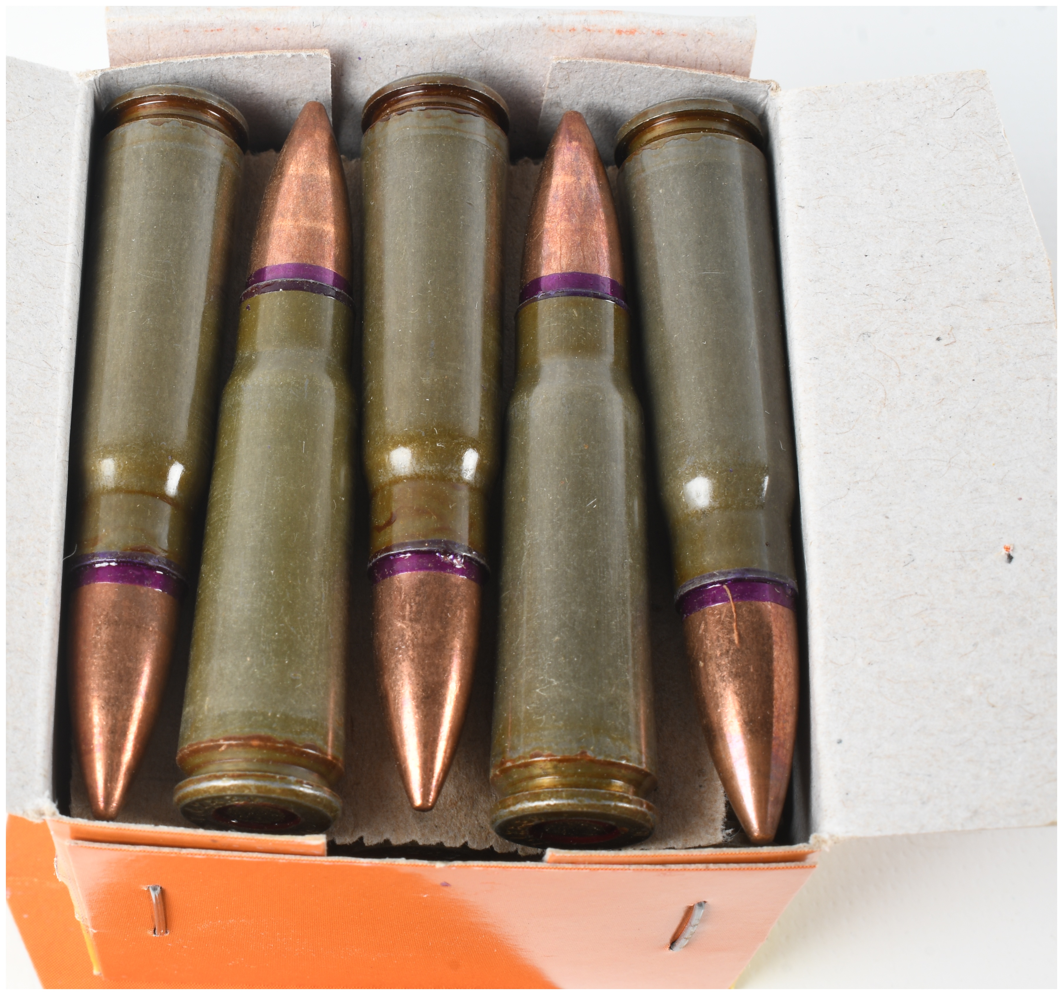 A Lot of 100 Rounds of Golden Tiger FMJBT Ammunition 7.62x39mm