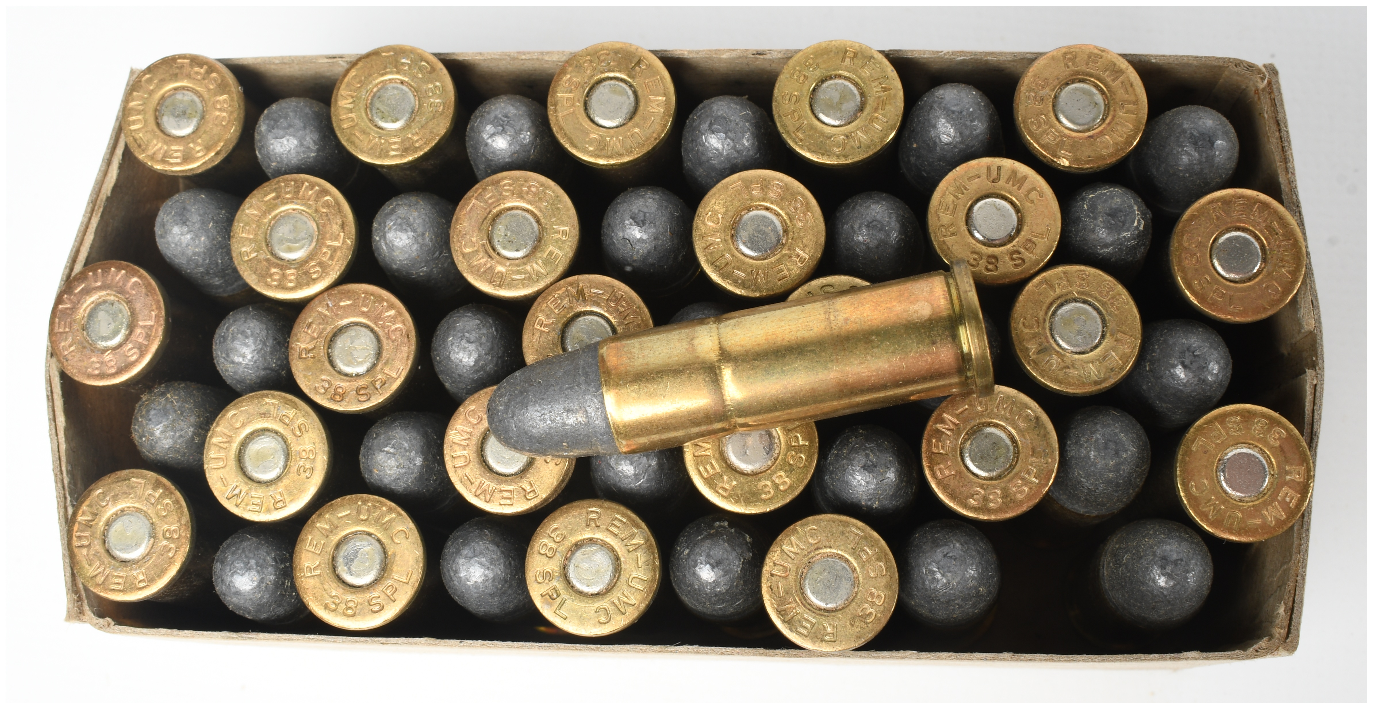 A Lot of 97 Rounds of Remington and Winchester .38 Special Ammunition