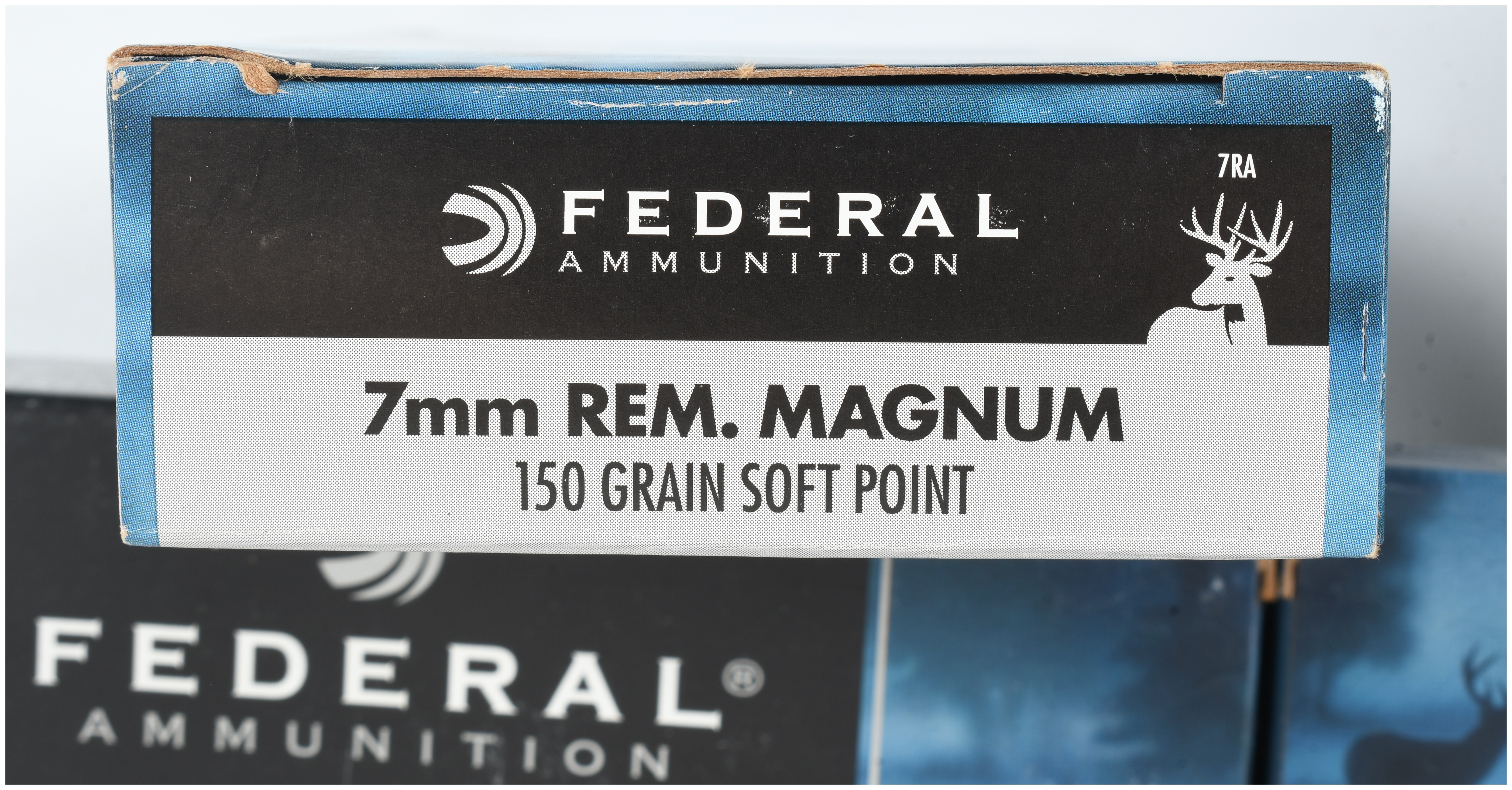 Federal Power-Shok 7mm Remington Magnum 150 Grain Soft Point Rifle Ammunition Lot of 100