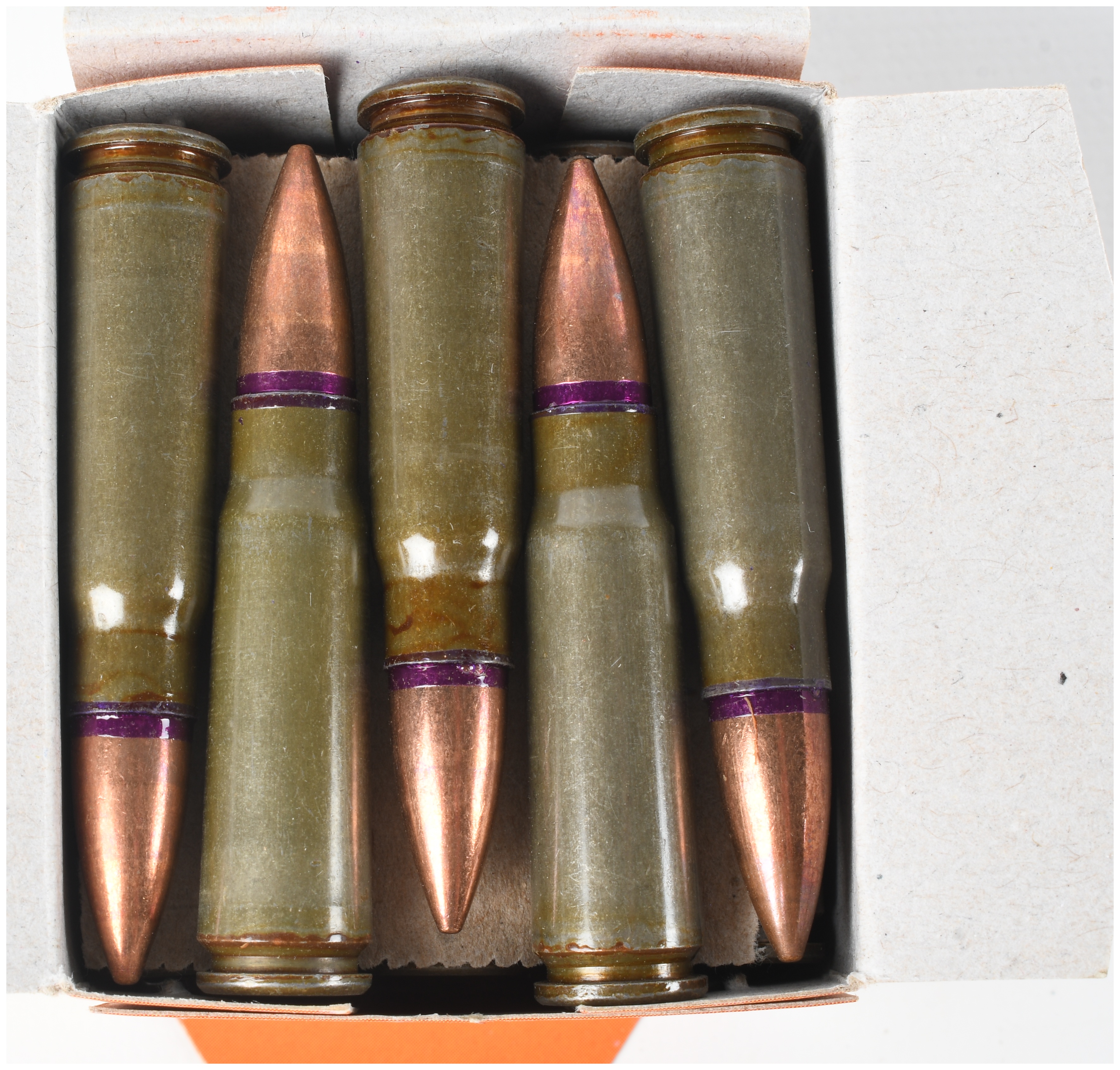 A Lot of 100 Rounds of Golden Tiger FMJBT Ammunition 7.62x39mm