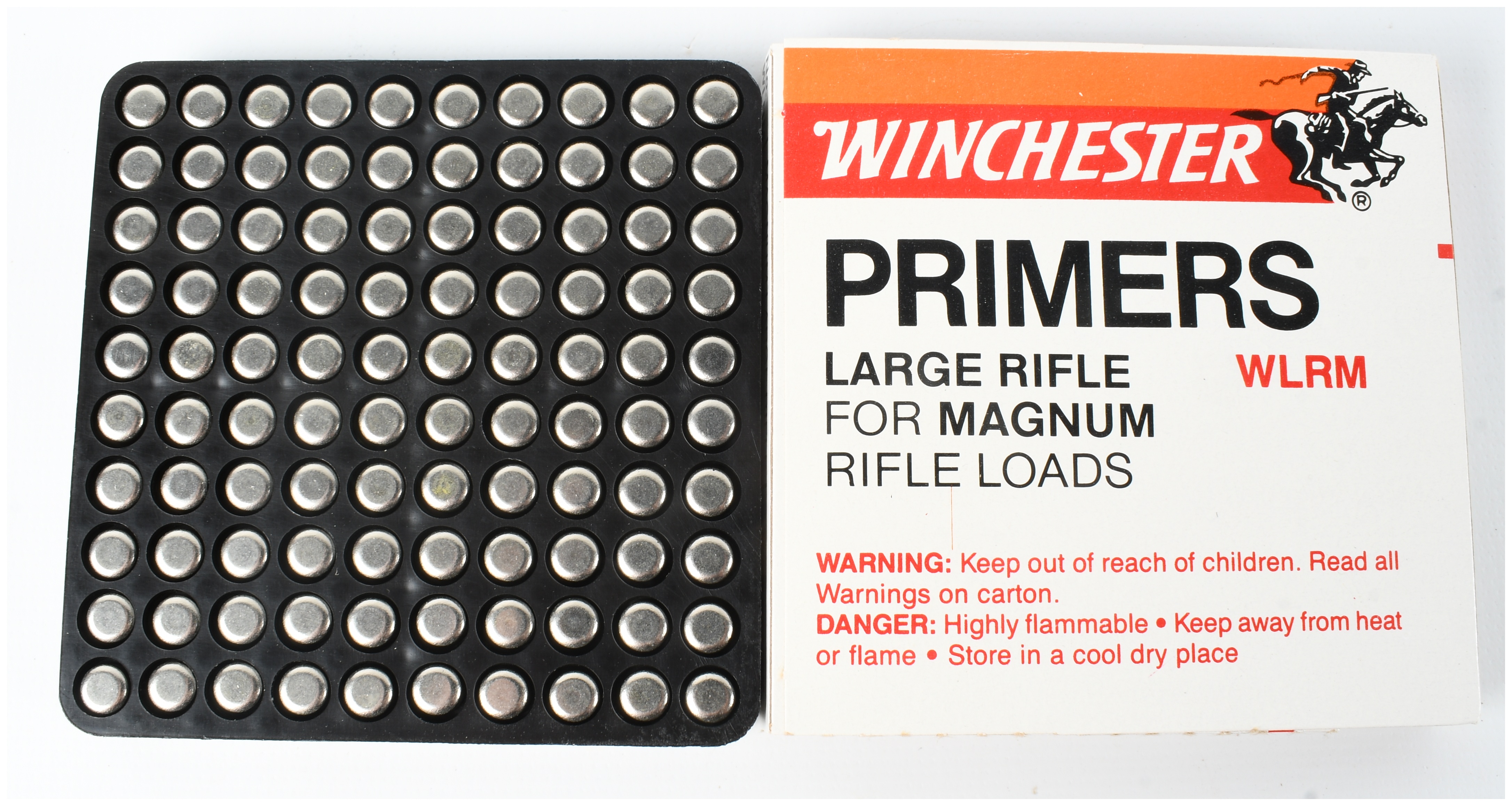 One Box of 1,000 Winchester No. WLRM Large Rifle Magnum Primers