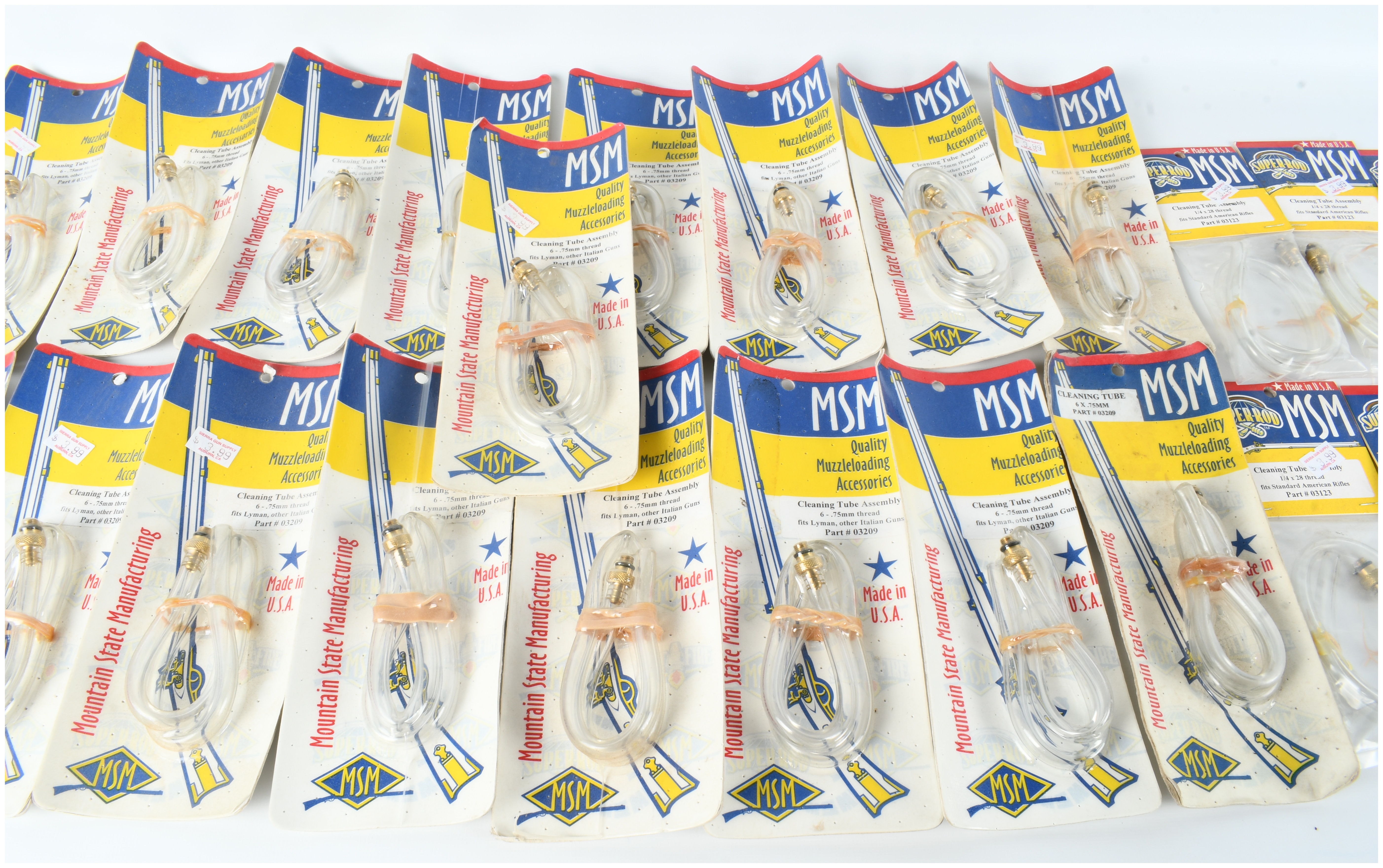 A Collection of Black Powder Muzzleloading Cleaning Tools and Accessories
