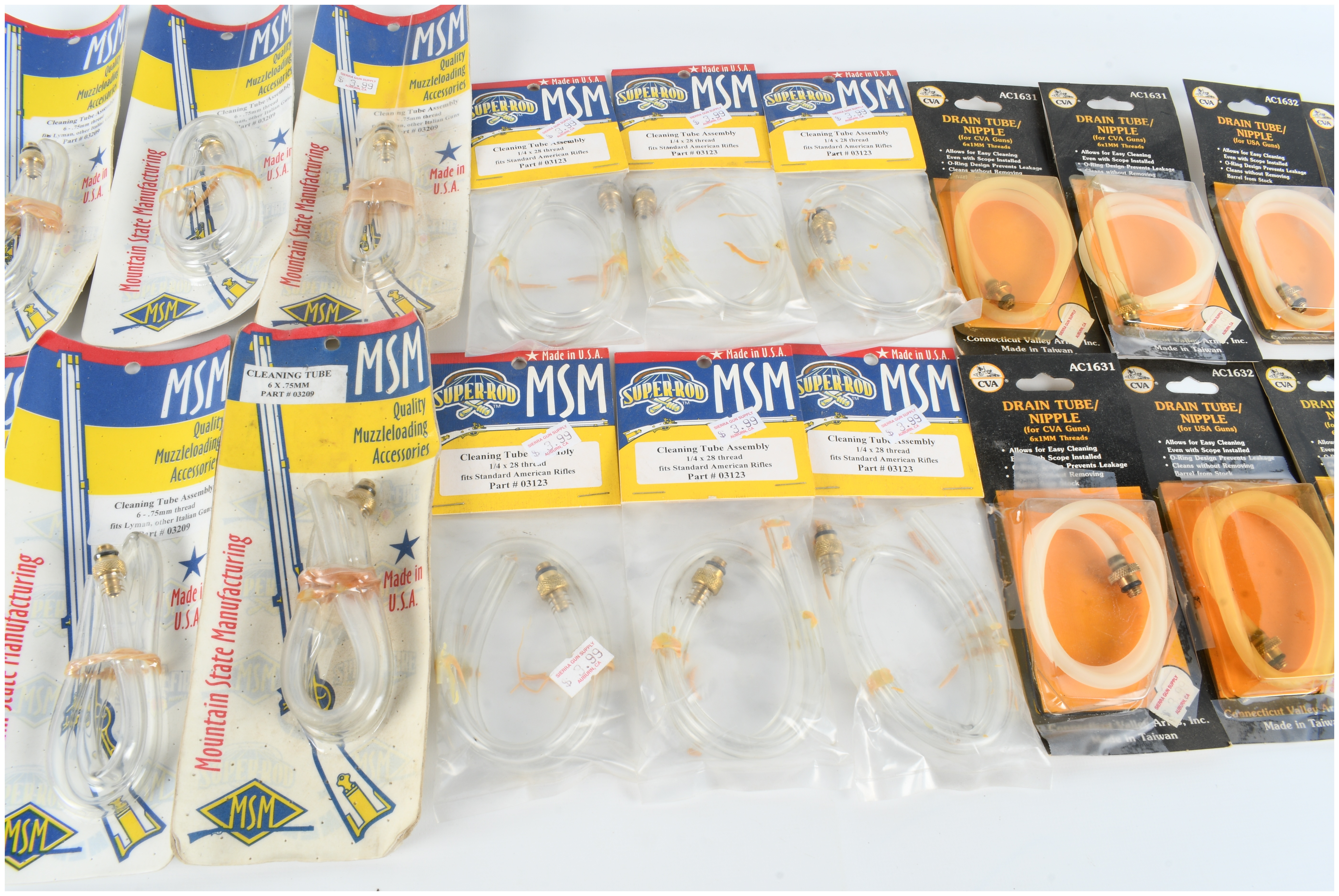 A Collection of Black Powder Muzzleloading Cleaning Tools and Accessories
