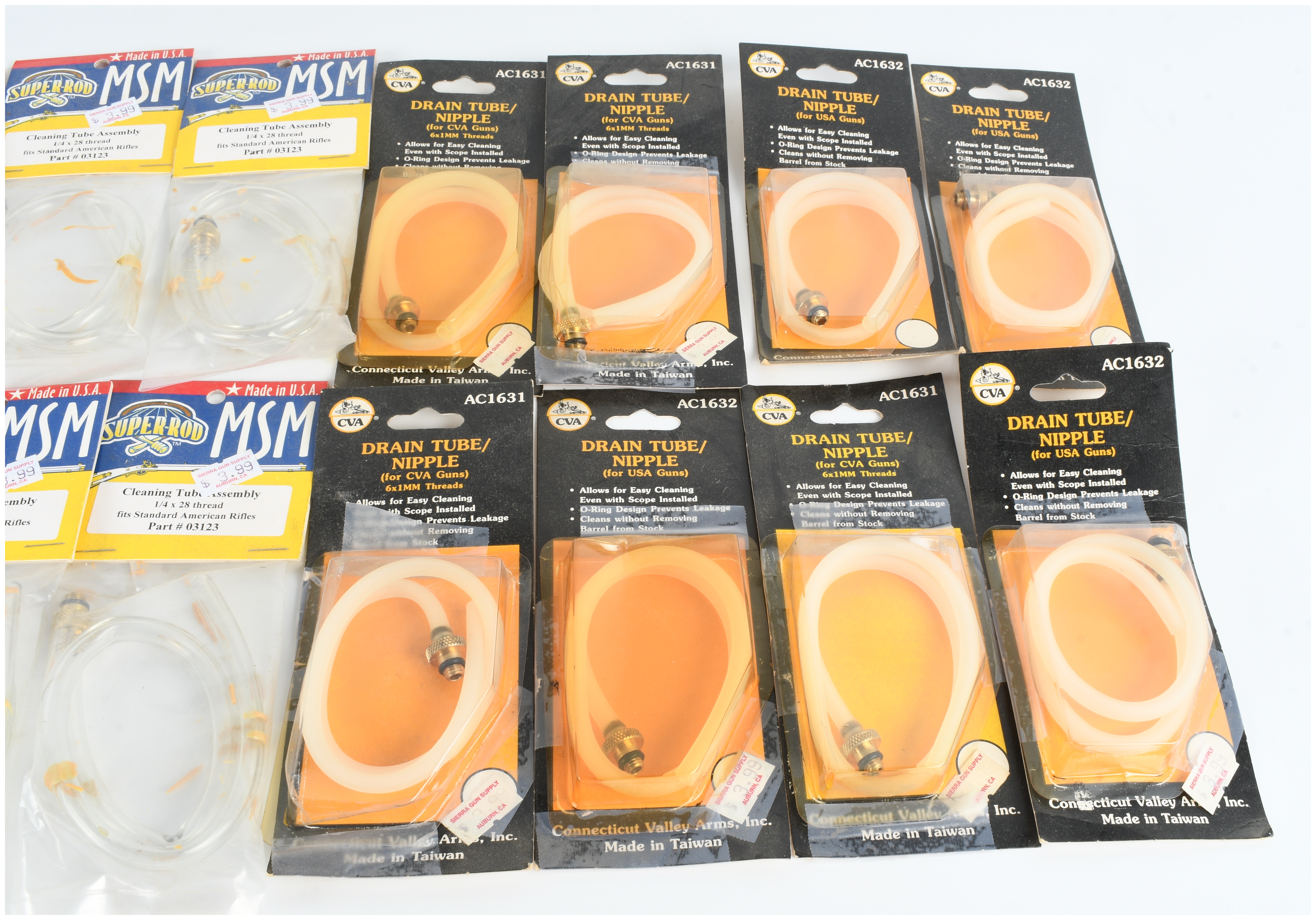 A Collection of Black Powder Muzzleloading Cleaning Tools and Accessories