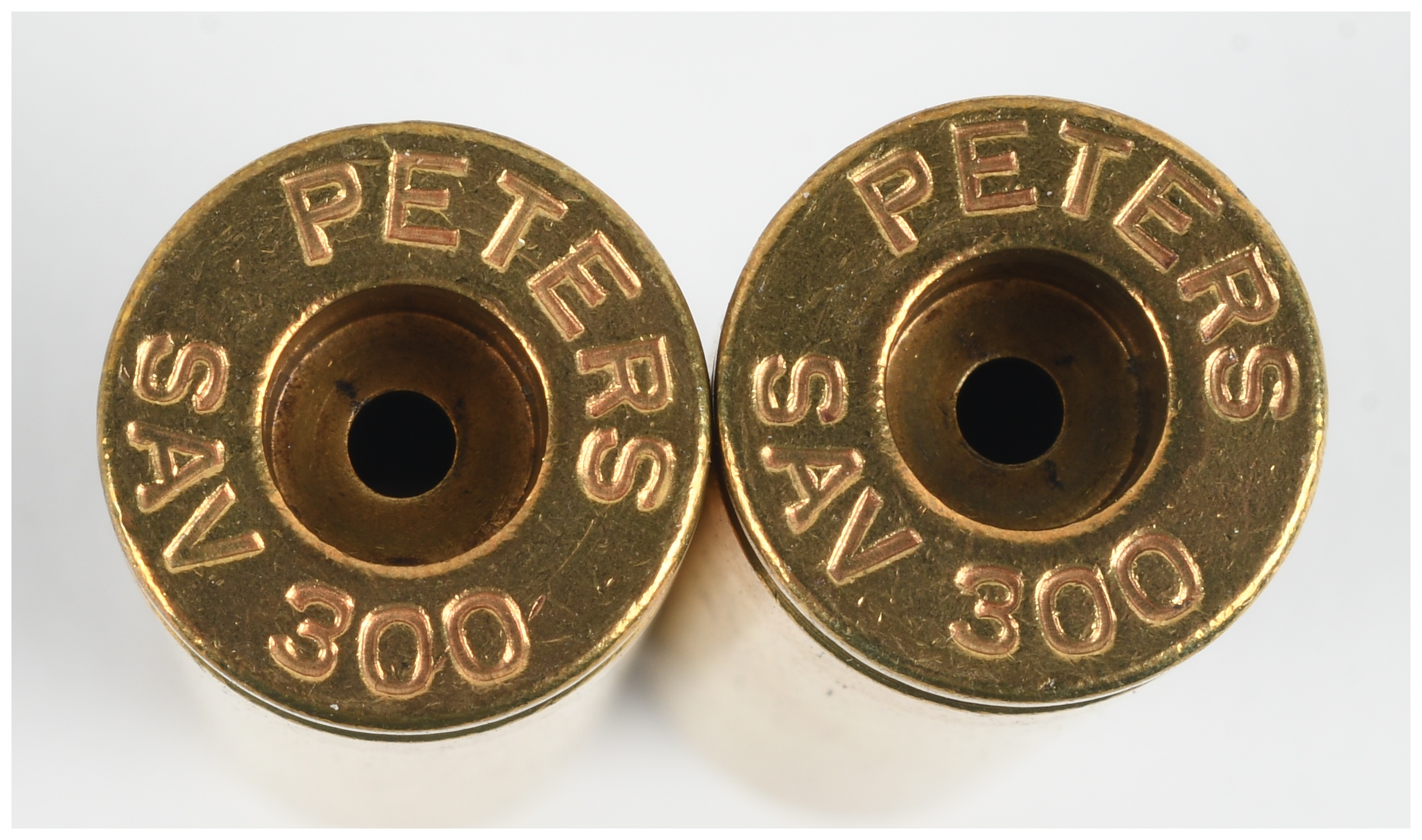 100 Peters .300 Savage Once-Fired Brass Casings