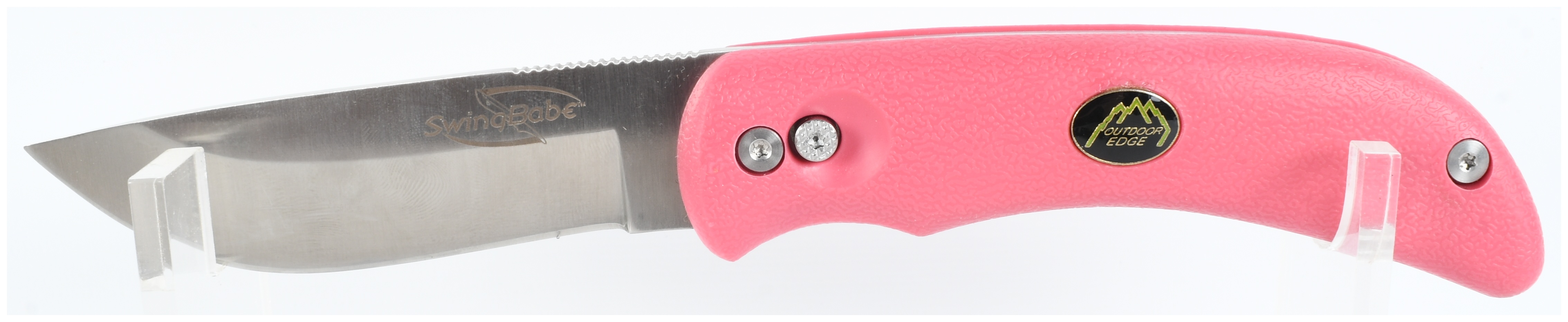 Outdoor Edge SwingBabe Rotating Double Blade Hunting Knife with 3.6 Inch Blade