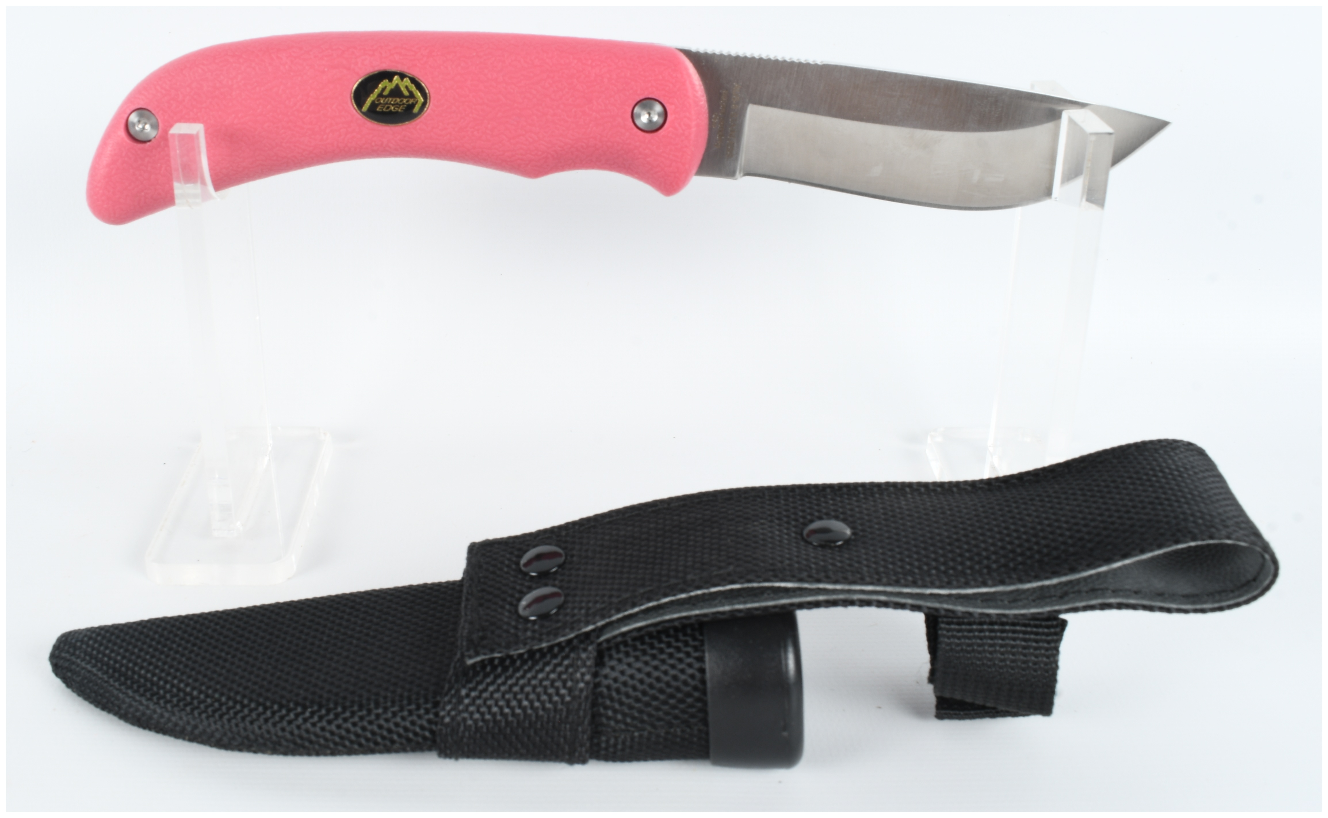 Outdoor Edge SwingBabe Rotating Double Blade Hunting Knife with 3.6 Inch Blade
