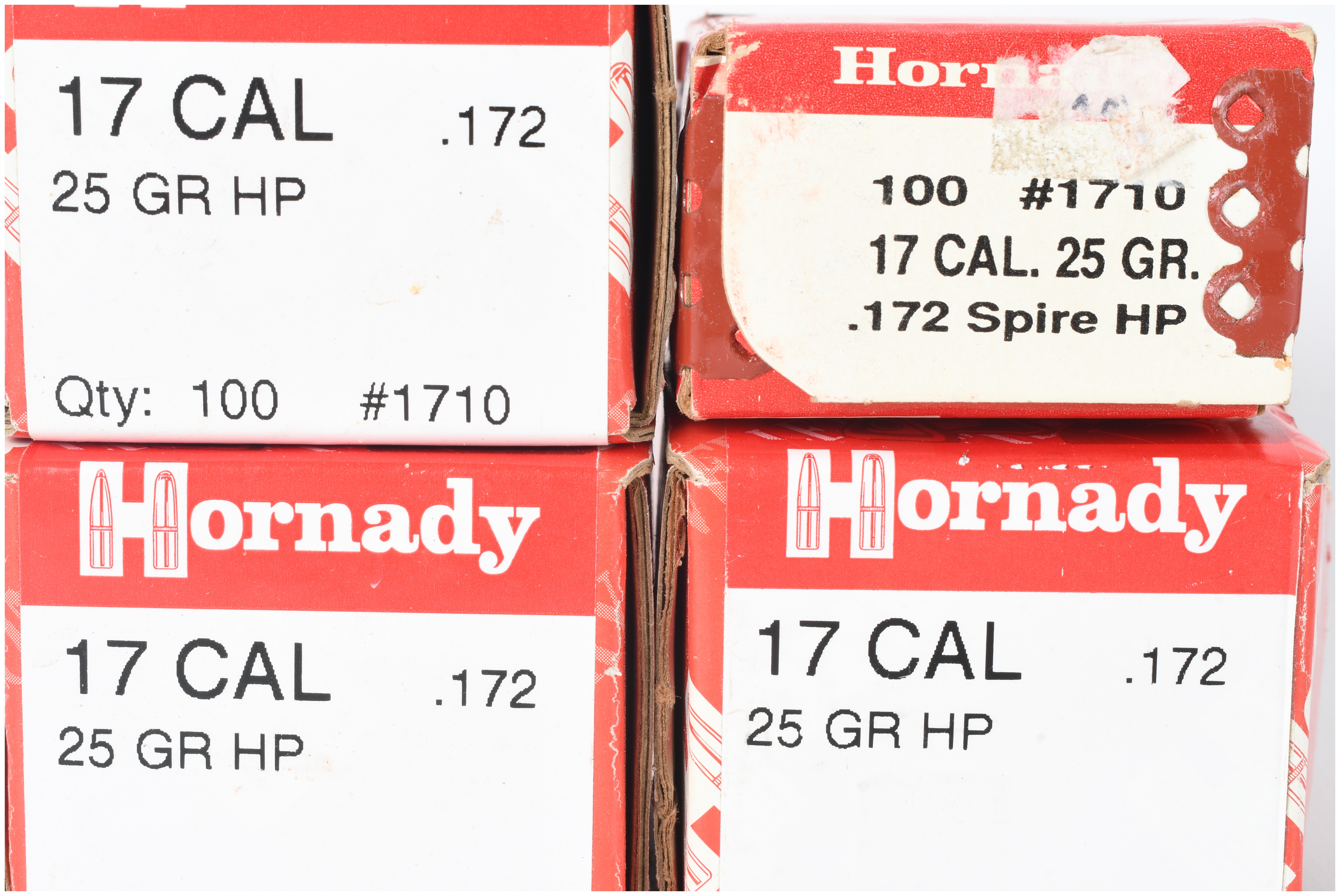 A Lot of 400 Hornady #1710 25-Grain Hollow Point Reloading Bullets .17 Caliber