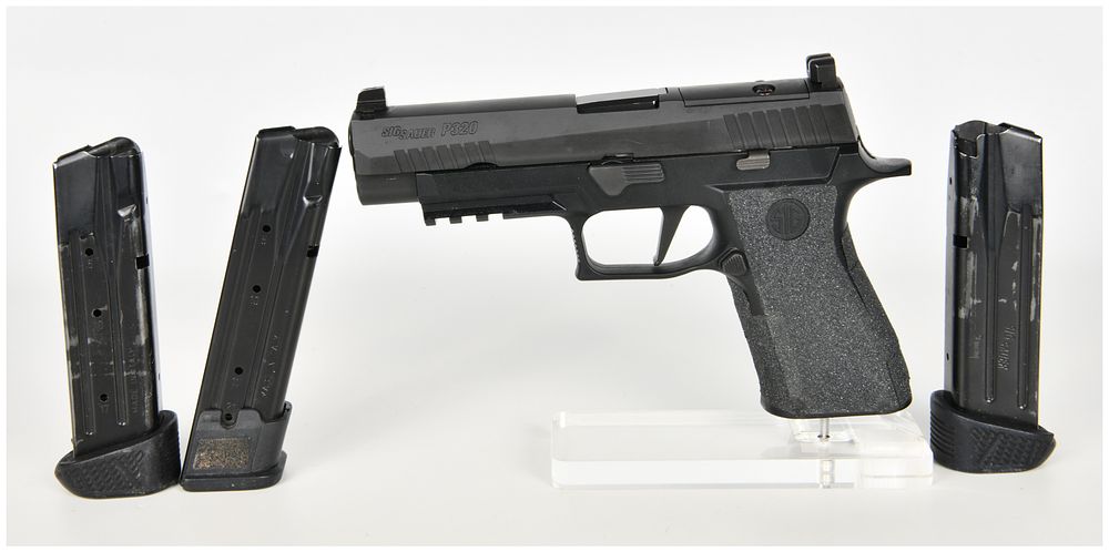Lot 306: Sig Sauer P320 Semi-Automatic Pistol 9mm with 4.7 Inch Barrel