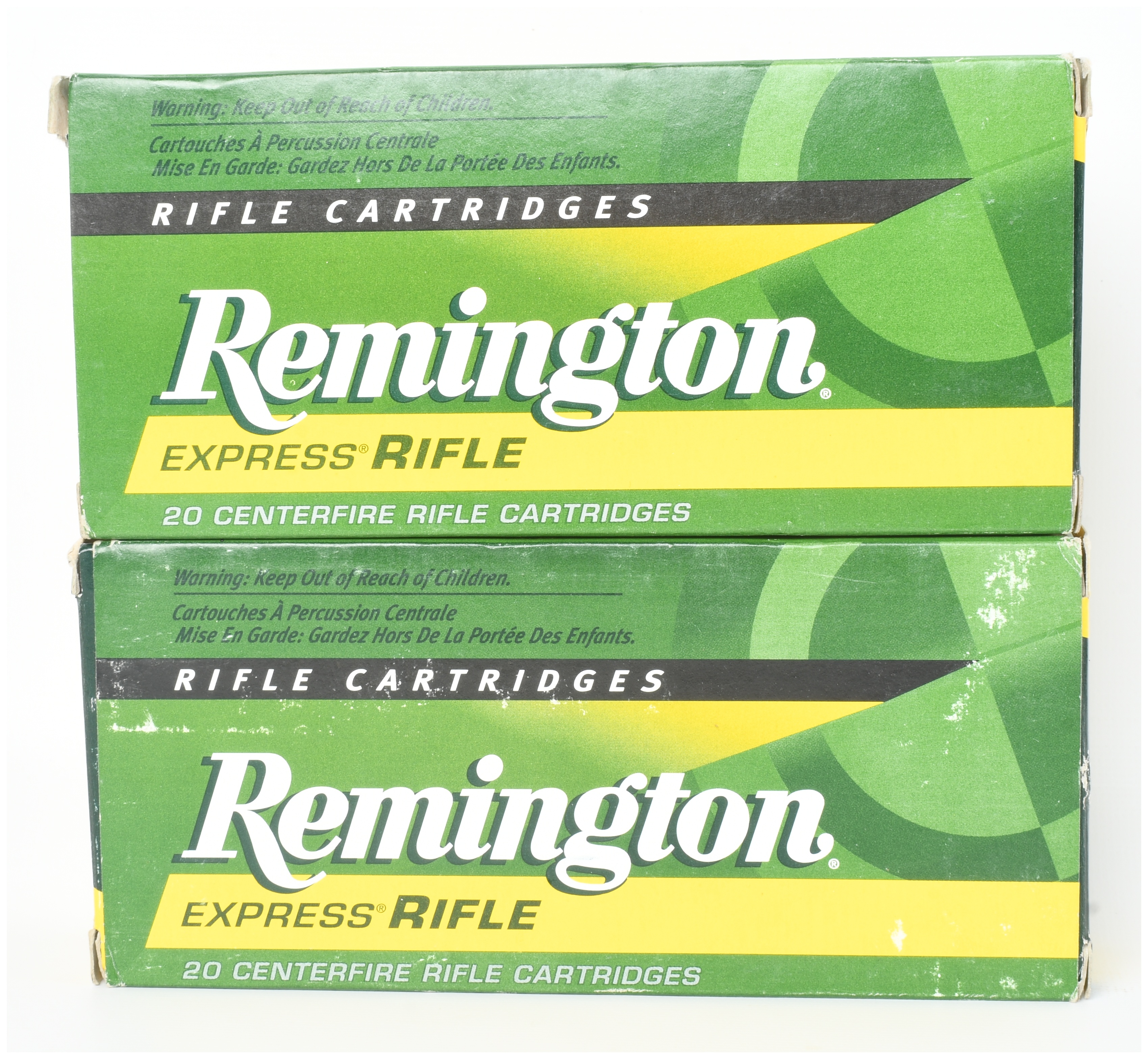 A Lot of 40 Remington Express Rifle Cartridges .45-70 Government