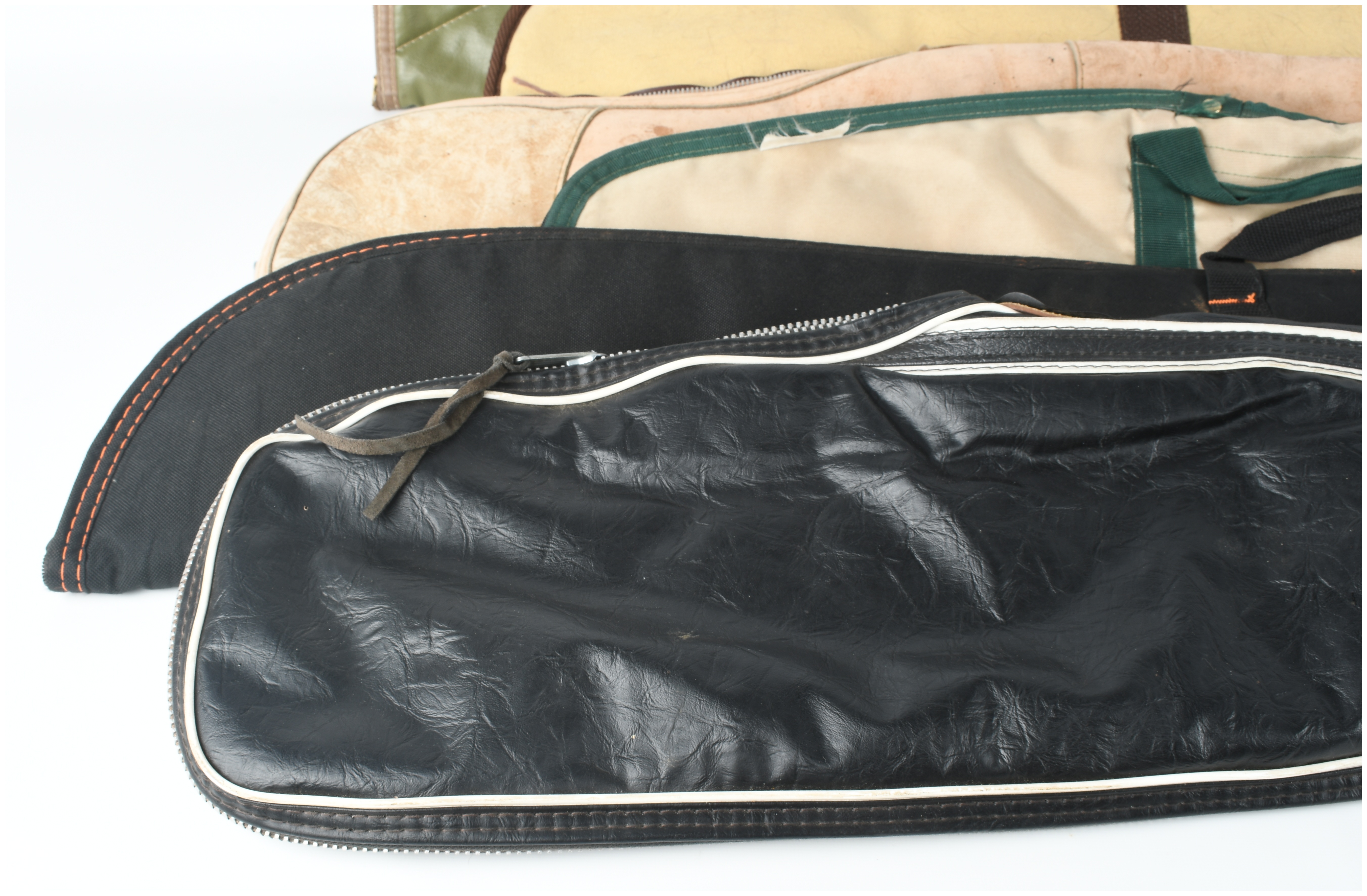A Collection of Six Assorted Soft Long Gun Cases Including Kolpin