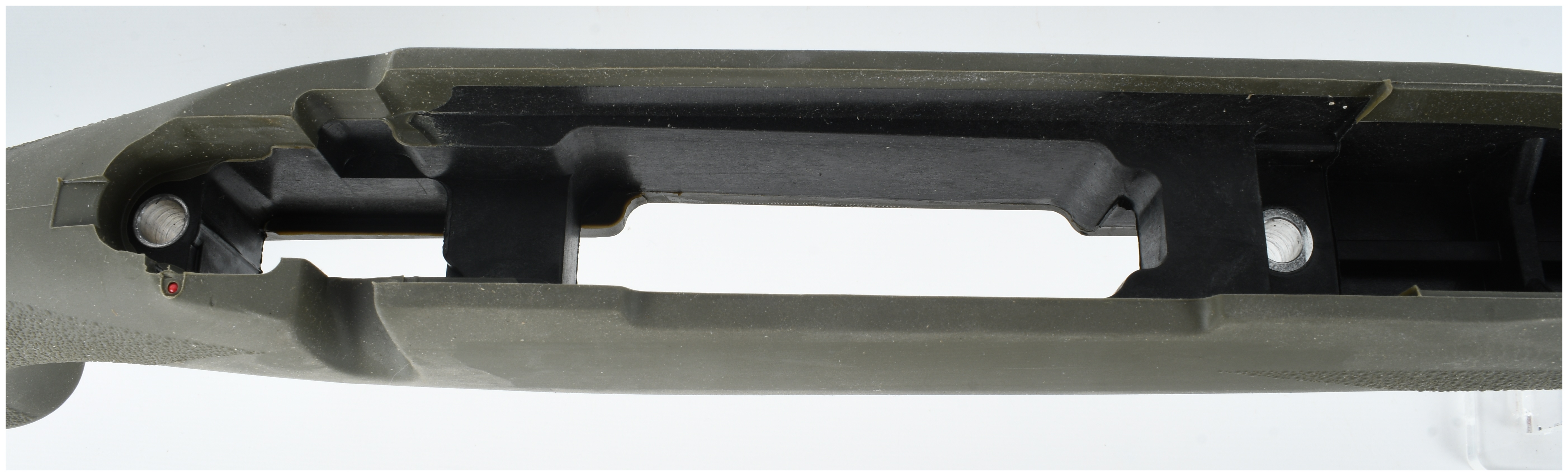 A New Howa Short Action Hogue Synthetic Rifle Stock in OD Green