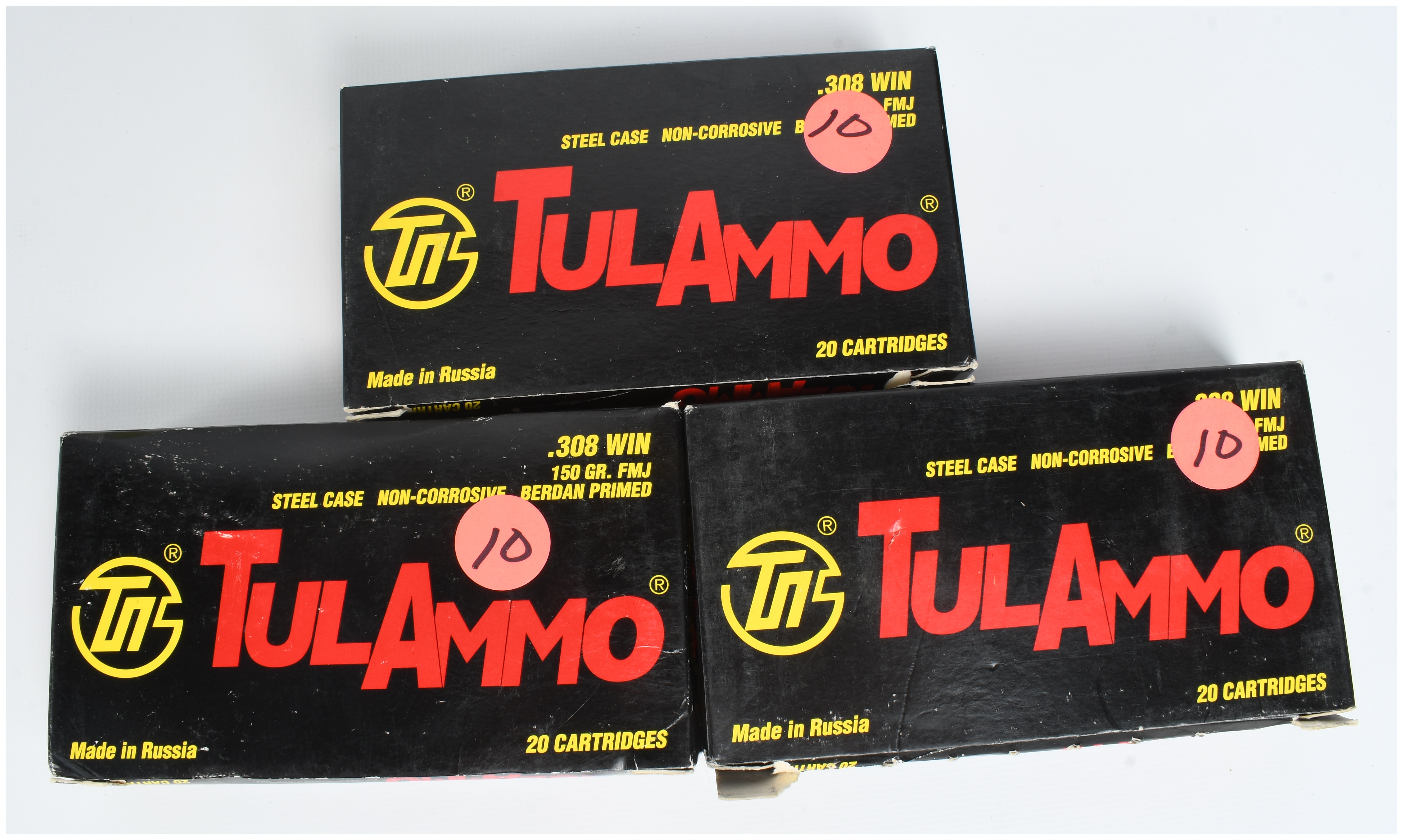 A Lot of 60 Rounds of TulAmmo .308 Winchester Ammunition