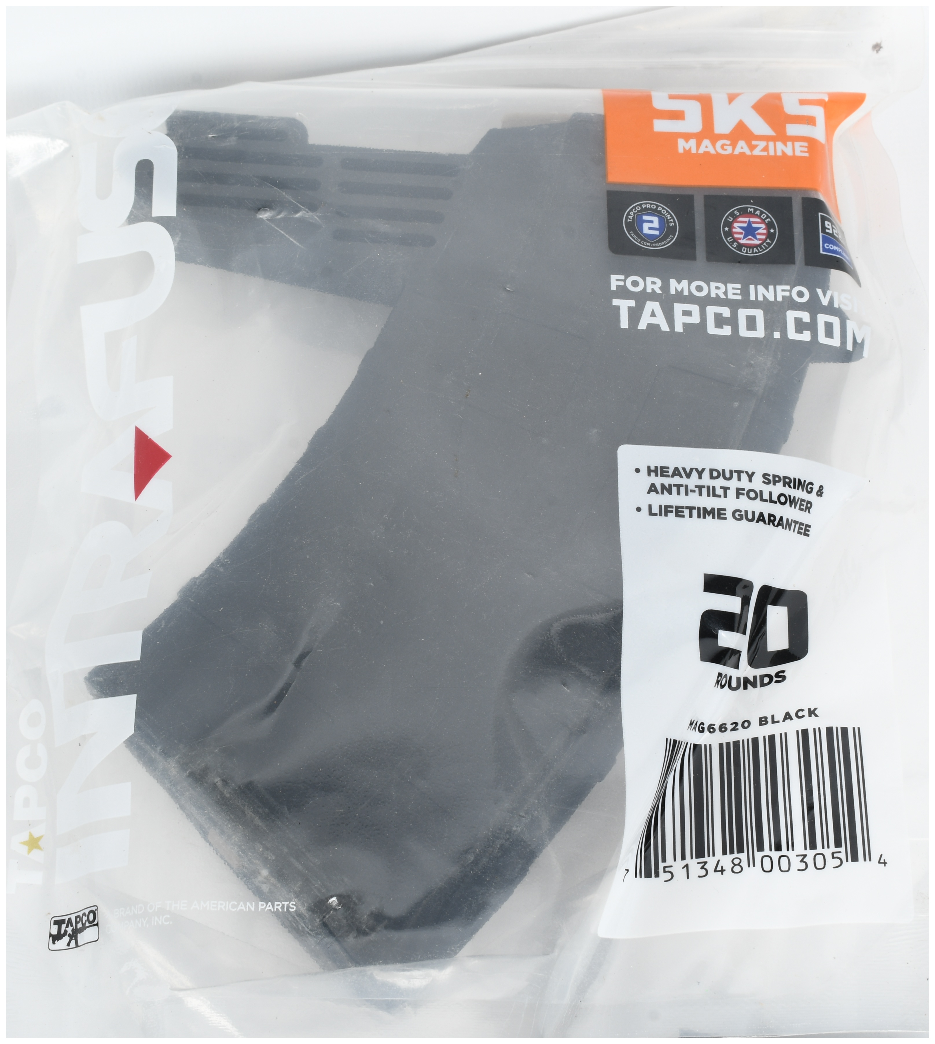 A Lot of Five Aftermarket Detachable Duckbill SKS Magazines