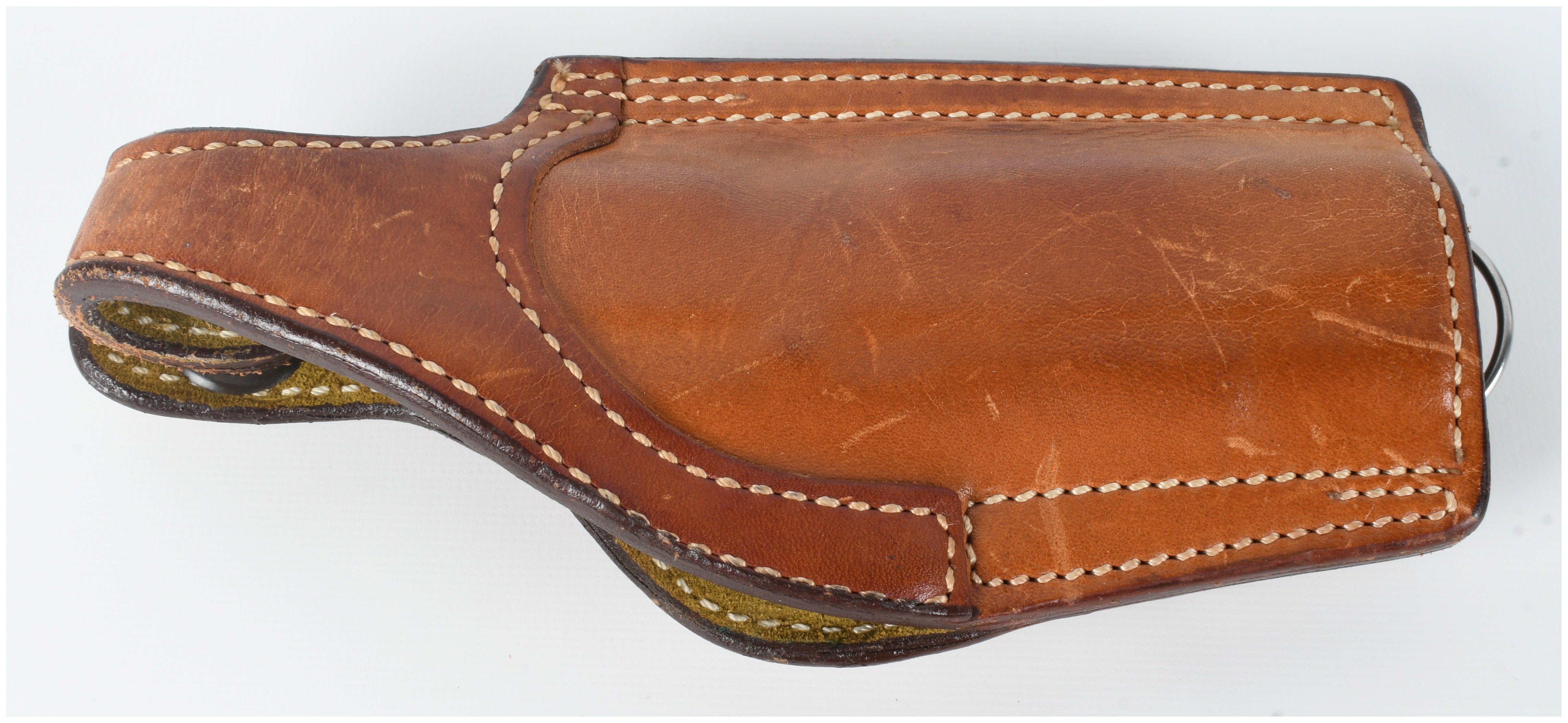 A Pair of Safariland Model 530 and Bianchi Number 4 Leather Holsters for Colt Government and Medium Auto