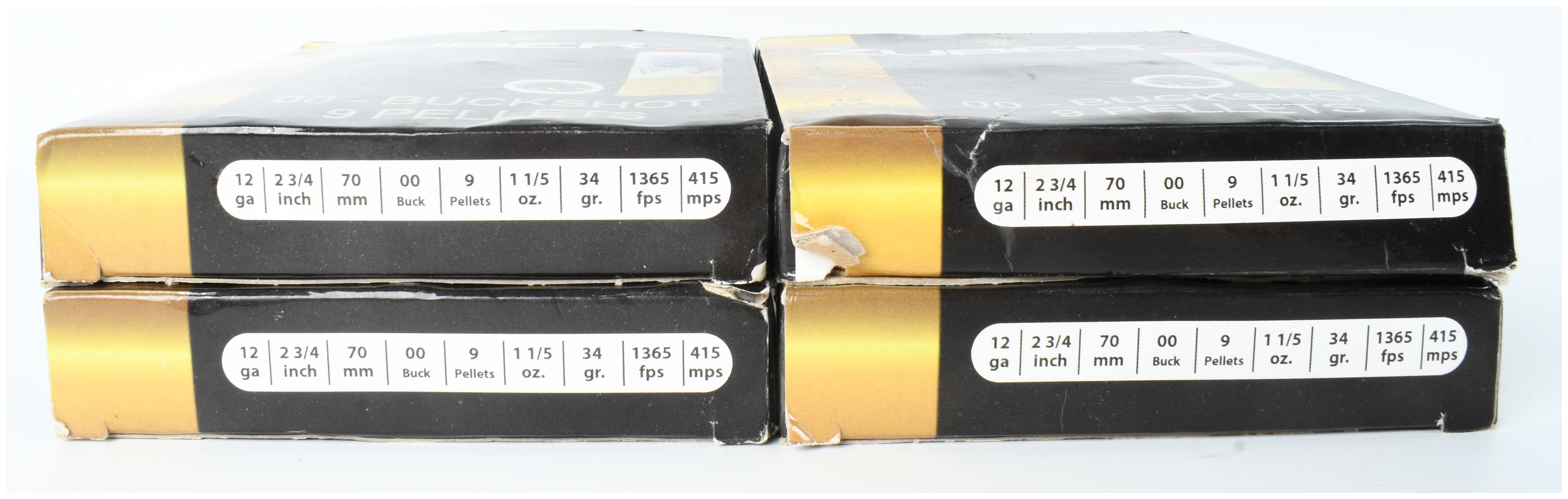 Zuber 00 Buckshot Ammunition 12 Gauge