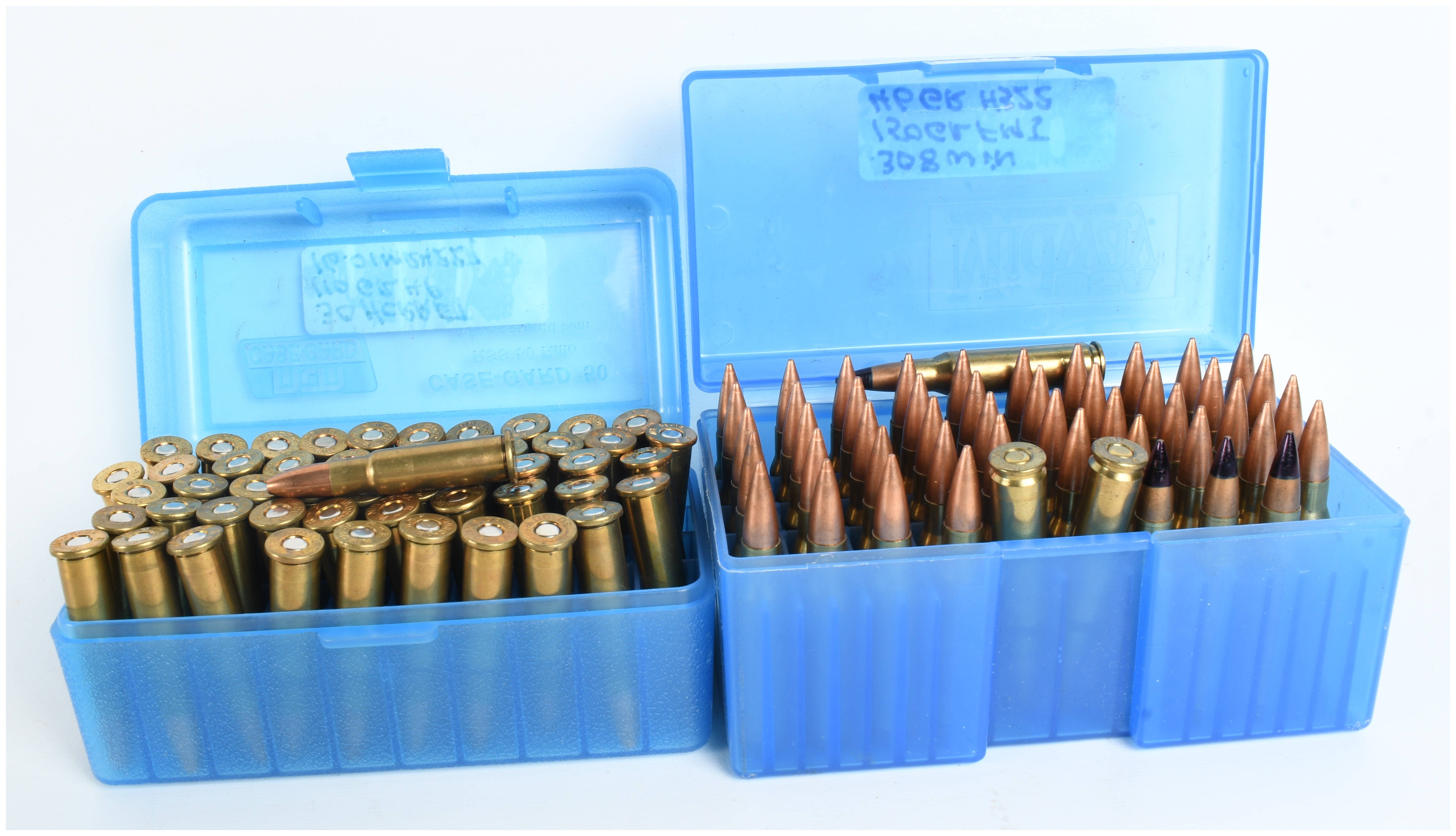 A Lot of 100 Rounds of .30 Herrett and .308 Winchester Centerfire Rifle Ammunition