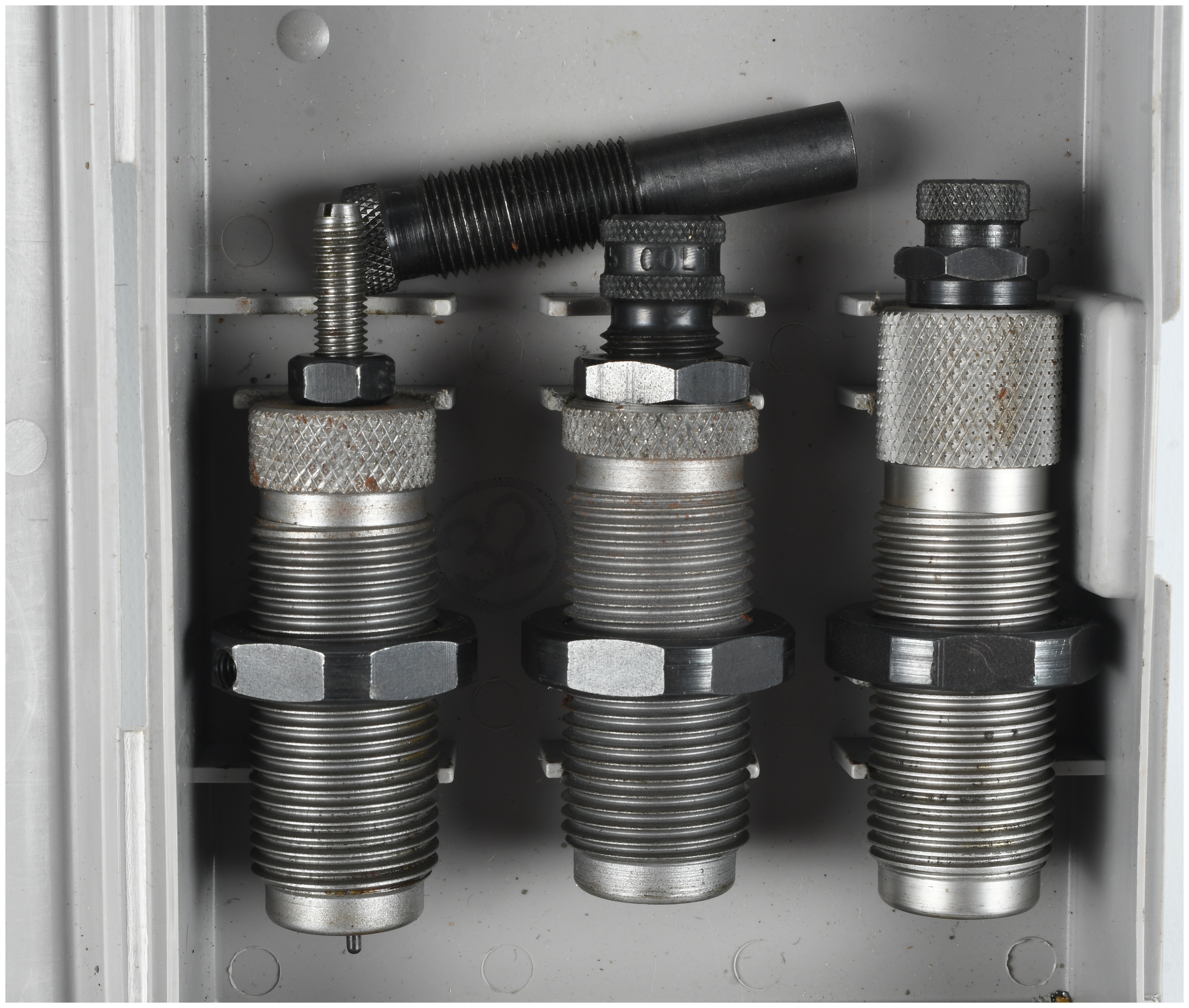 One RCBS 3-Die Carbide Set for .45 Colt